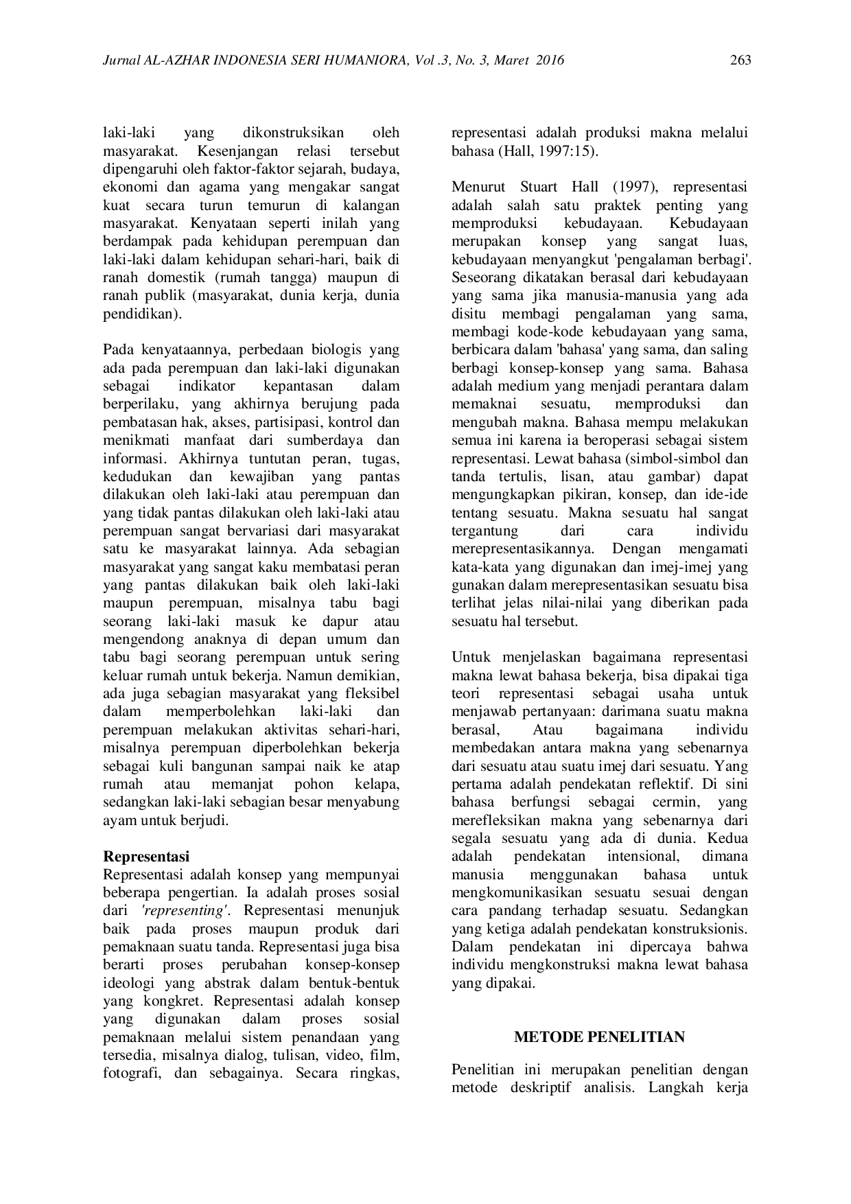 JURIS Representasi Gender dalam Folklor Jepang