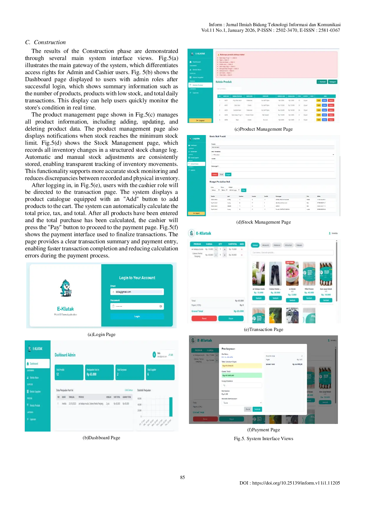 JURIS Integrating RAD and Design Thinking for Developing a Web Based POS and Inventory Management System for MSMEs A Case Study