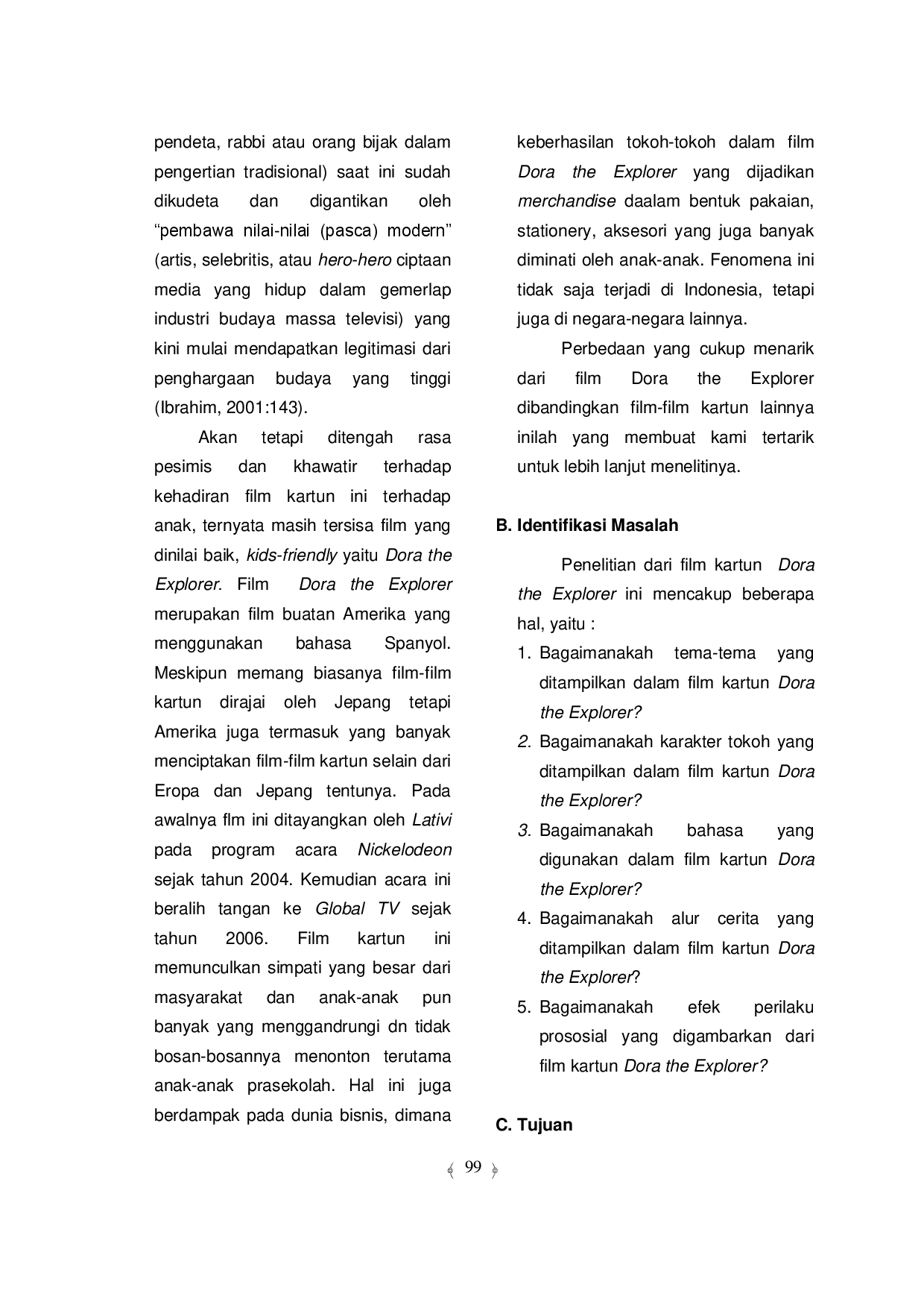 juris Analisis Film Kartun Dora The Explorer