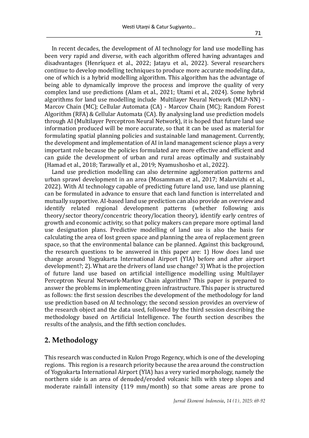 JURIS Green infrastructure development challenges The case of Yogyakarta International Airport