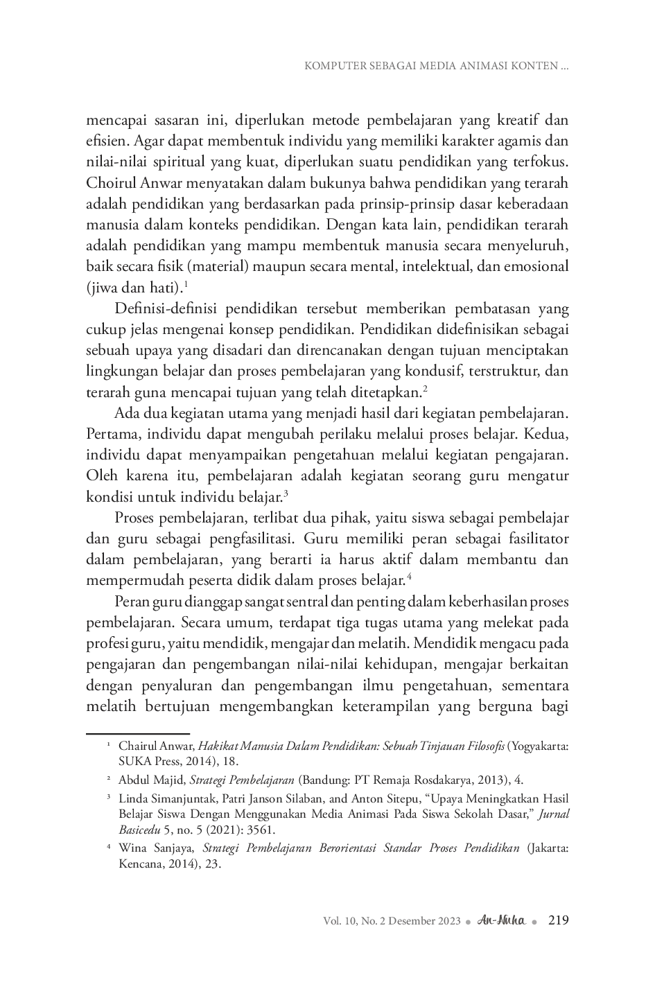 juris Komputer sebagai Media Animasi Konten Pembelajaran PAI