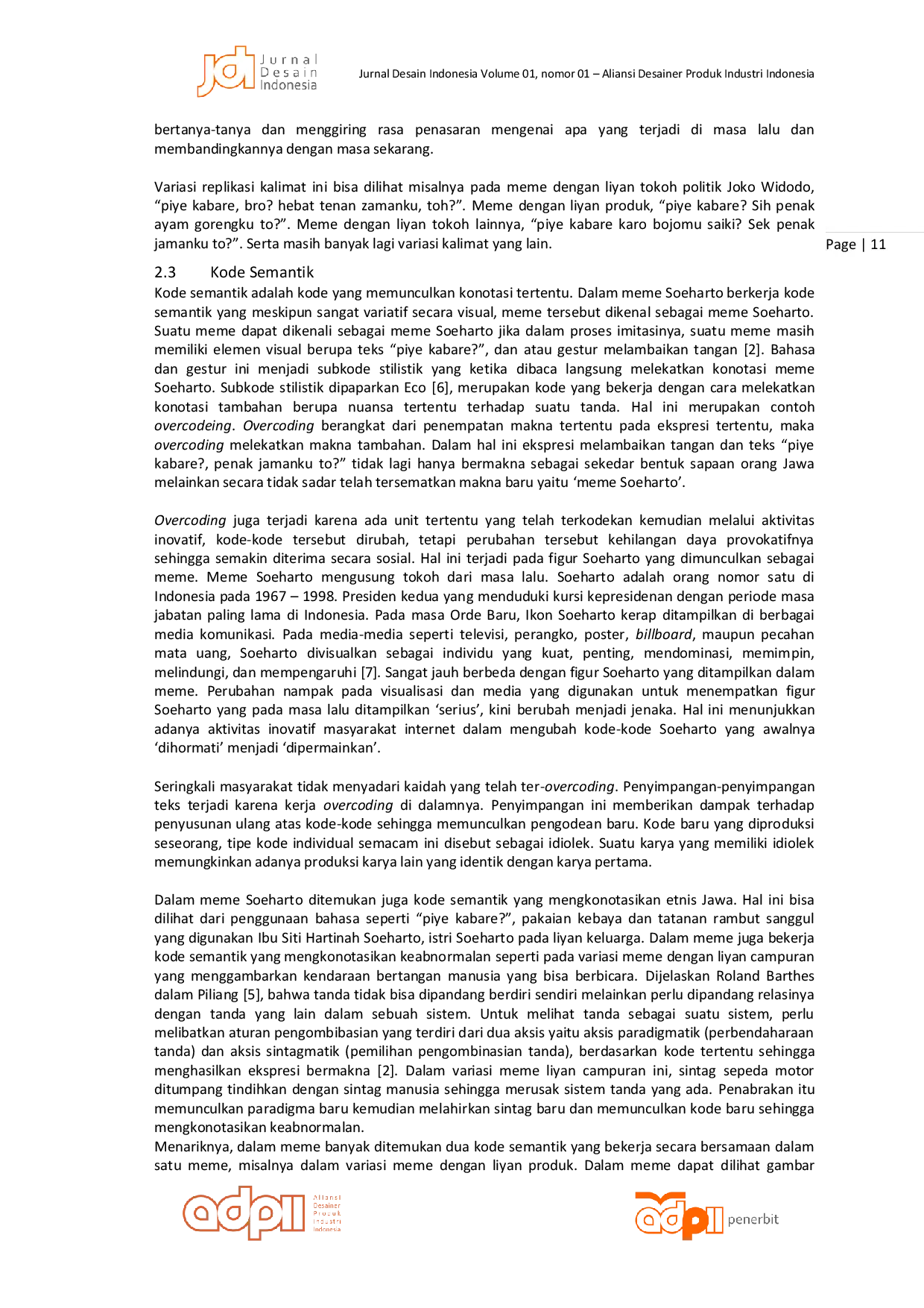 JURIS Kerja Kode Dalam Meme Soeharto