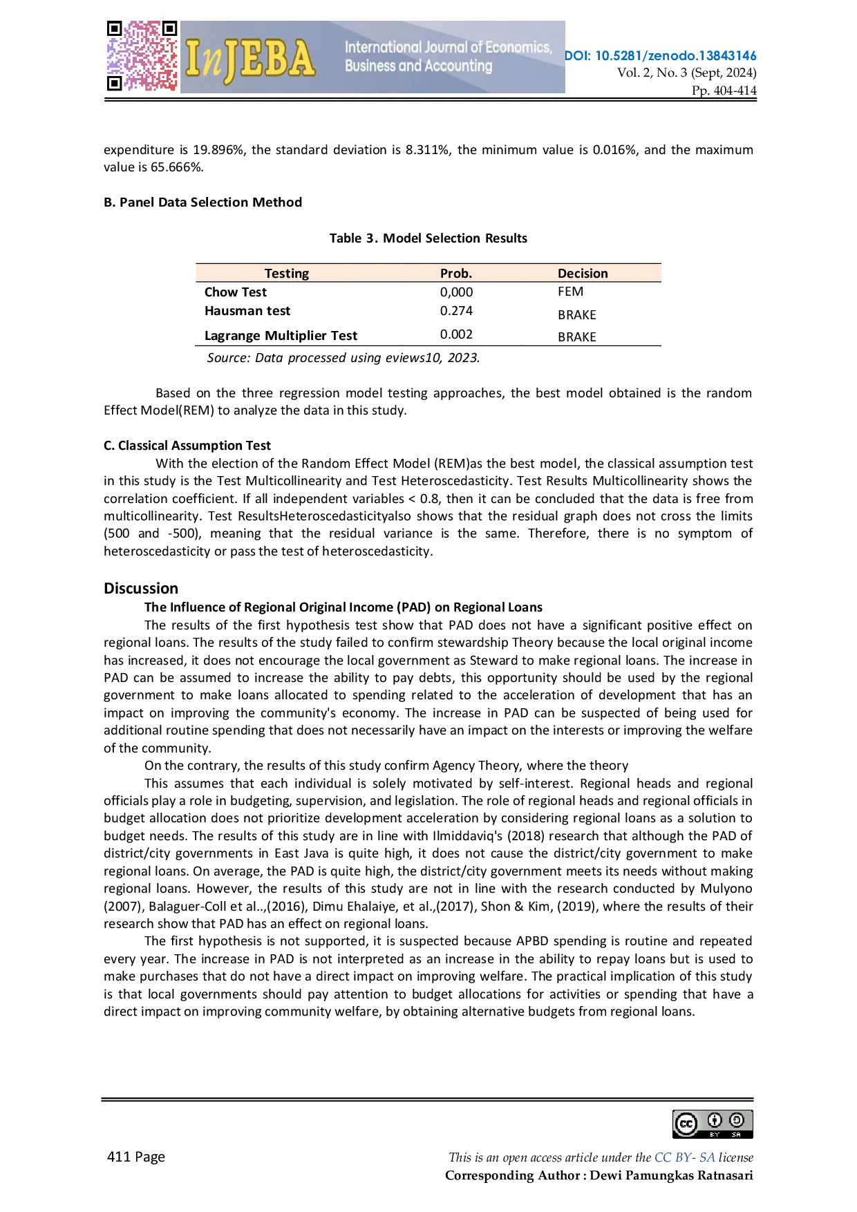 JURIS Analysis of The Determinants of Regional Government Loans District City In Indonesia 2017 2021