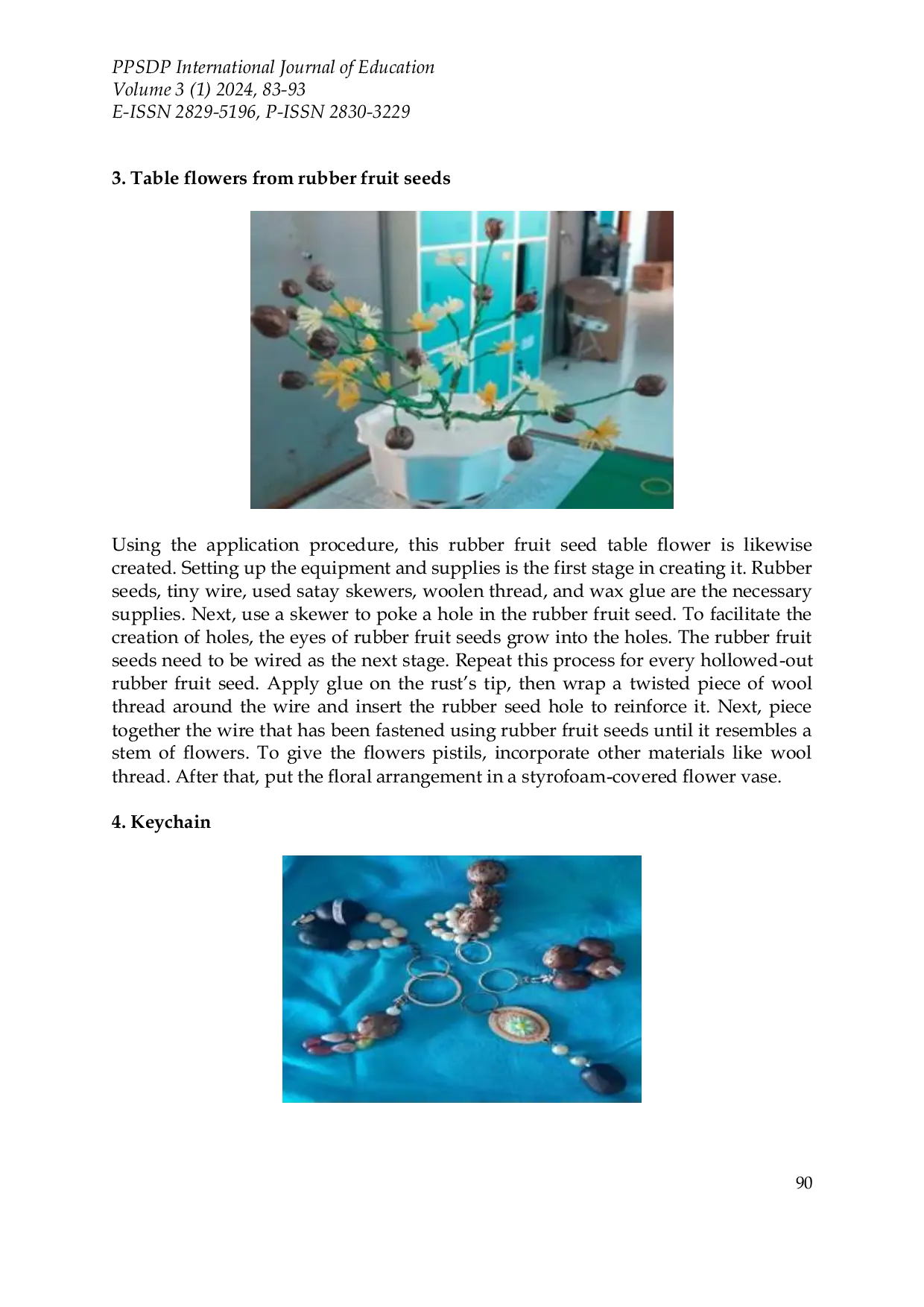 JURIS Use of Rubber Fruit Seeds in Making Fine Artworks at SMA Negeri 1 Payaraman