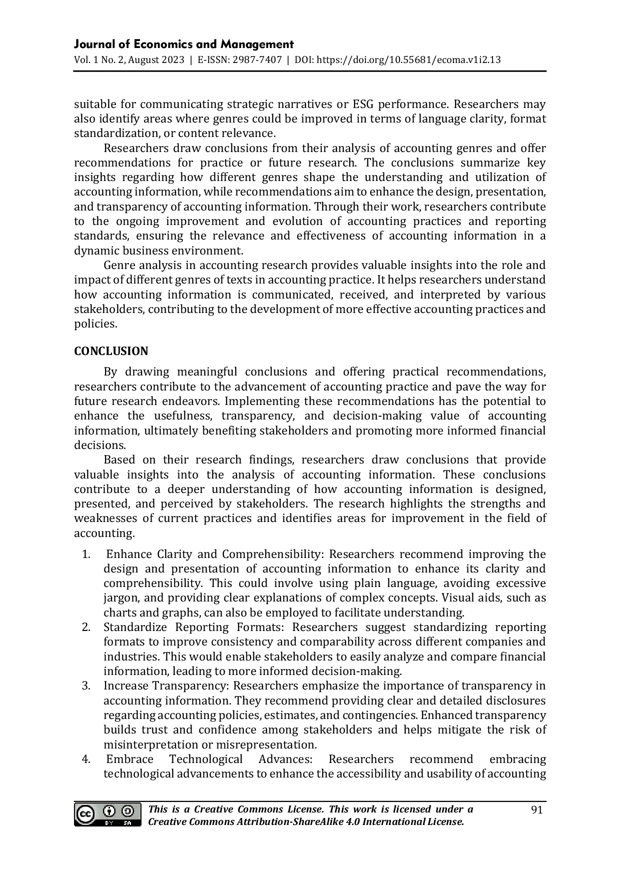 JURIS Financial Statement Language View Points using Genre analysis