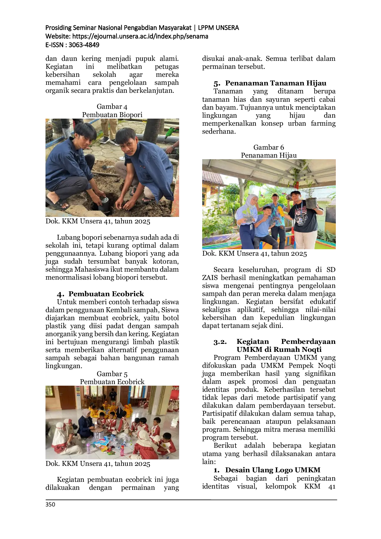 JURIS PENGELOLAAN SAMPAH DI SEKOLAH DAN PEMBERDAYAAN EKONOMI UMKM UNTUK PEMBANGUNAN BERKELANJUTAN