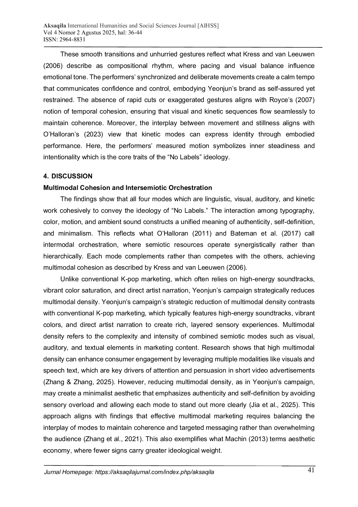 JURIS A Multimodal Discourse Analysis of Yeonjun s No Labels Part 01 Album Promotion Human Billboard as Hybrid Advertising on Instagram Reels