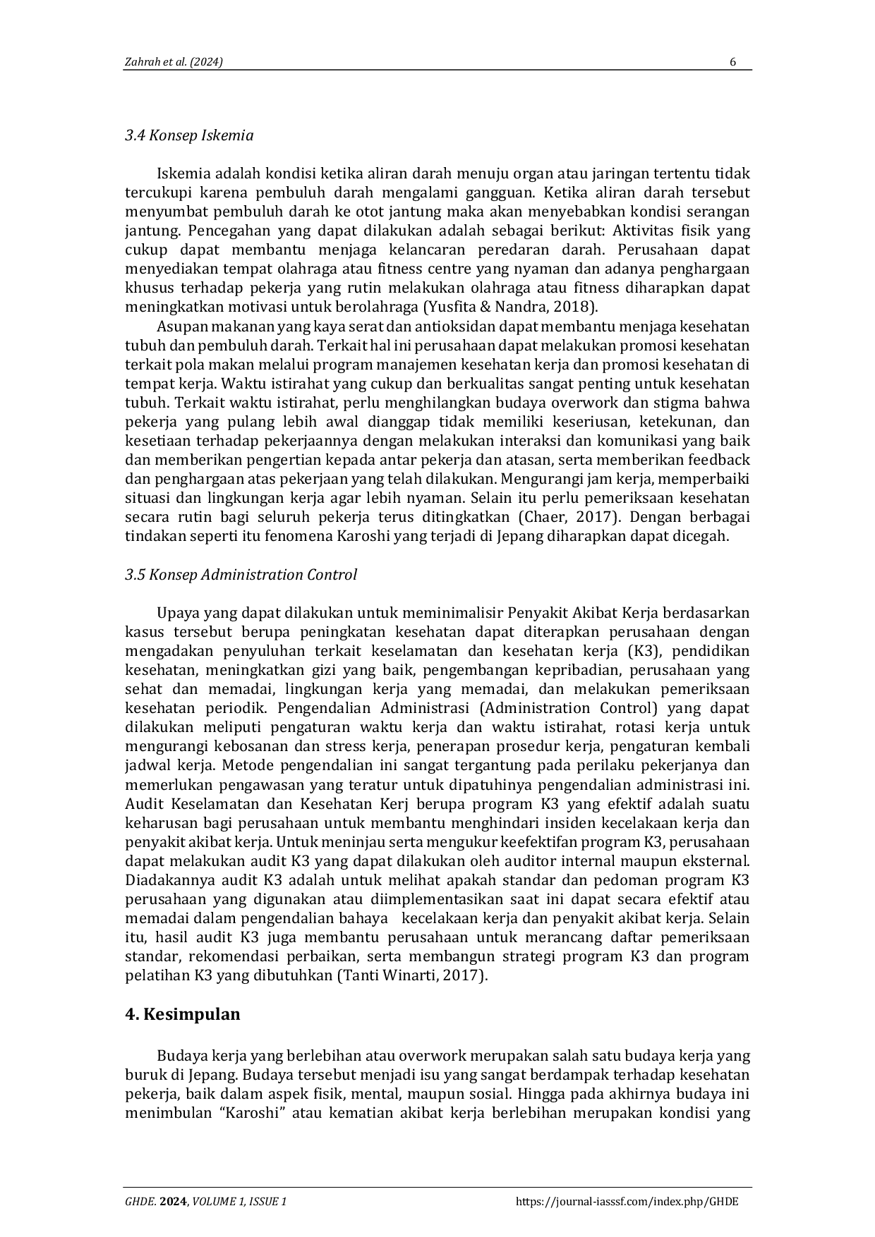 JURIS Manajemen kesehatan kerja dan penyakit akibat kerja studi kasus pengembangan pengorganisasian pekerjaan dan budaya kerja