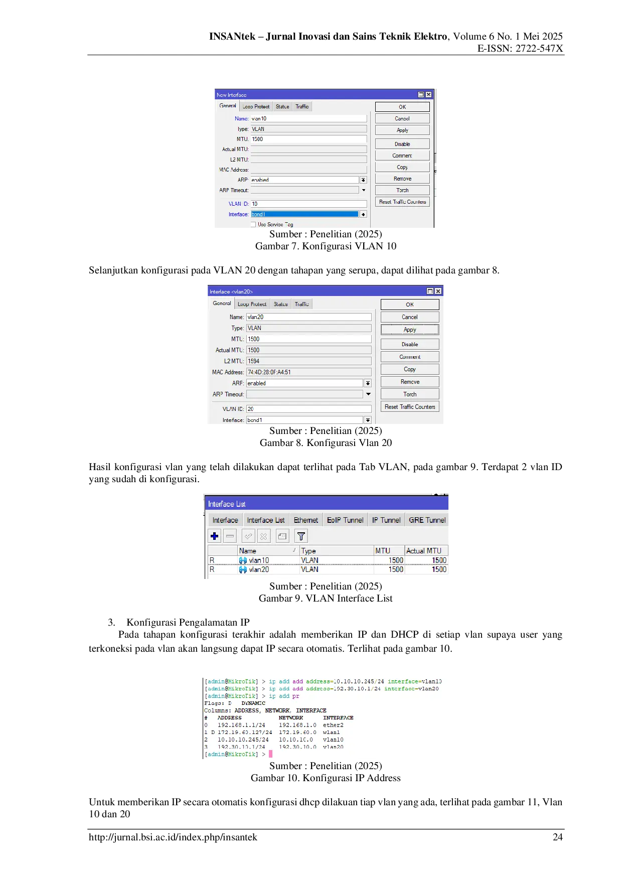 JURIS Analisa Performa VLAN Dengan Link Aggregation Control Protocol LACP Layer 3 Pada Kasus Penentuan Topologi