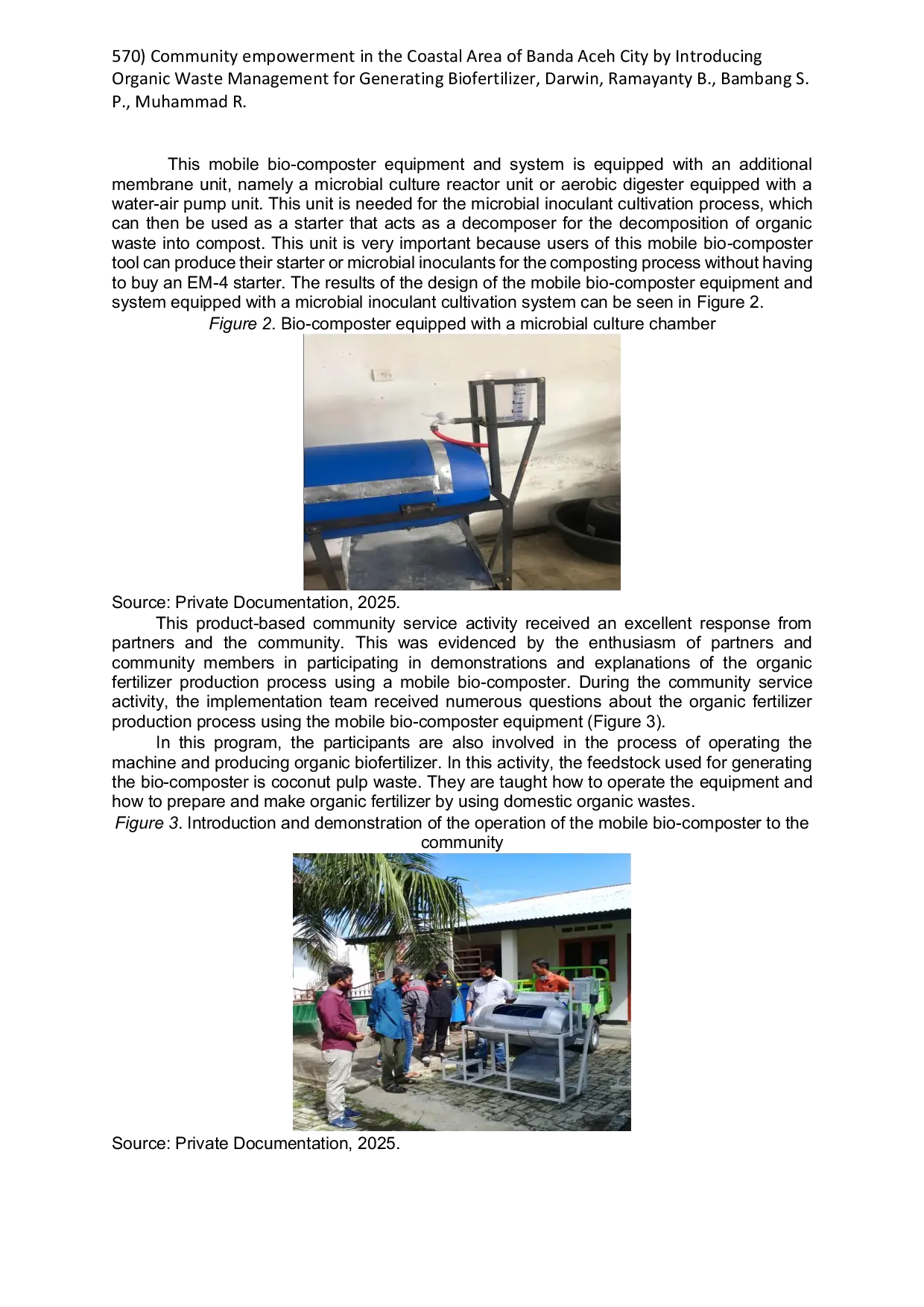 JURIS Community empowerment in the Coastal Area of Banda Aceh City by Introducing Organic Waste Management for Generating Biofertilizer