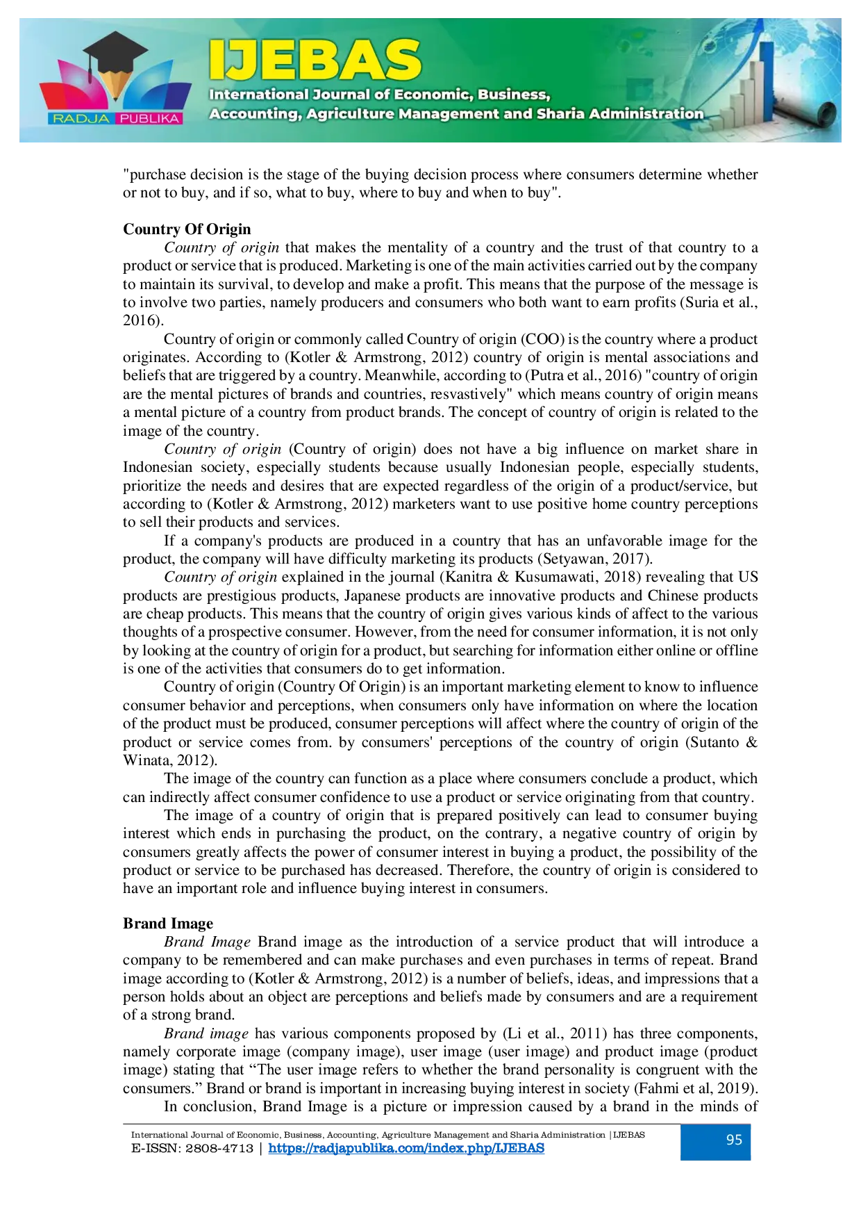 JURIS Analysis of Food Purchase Decision Models Using Media Applications in Private Universities During the Covid 19 Pandemic