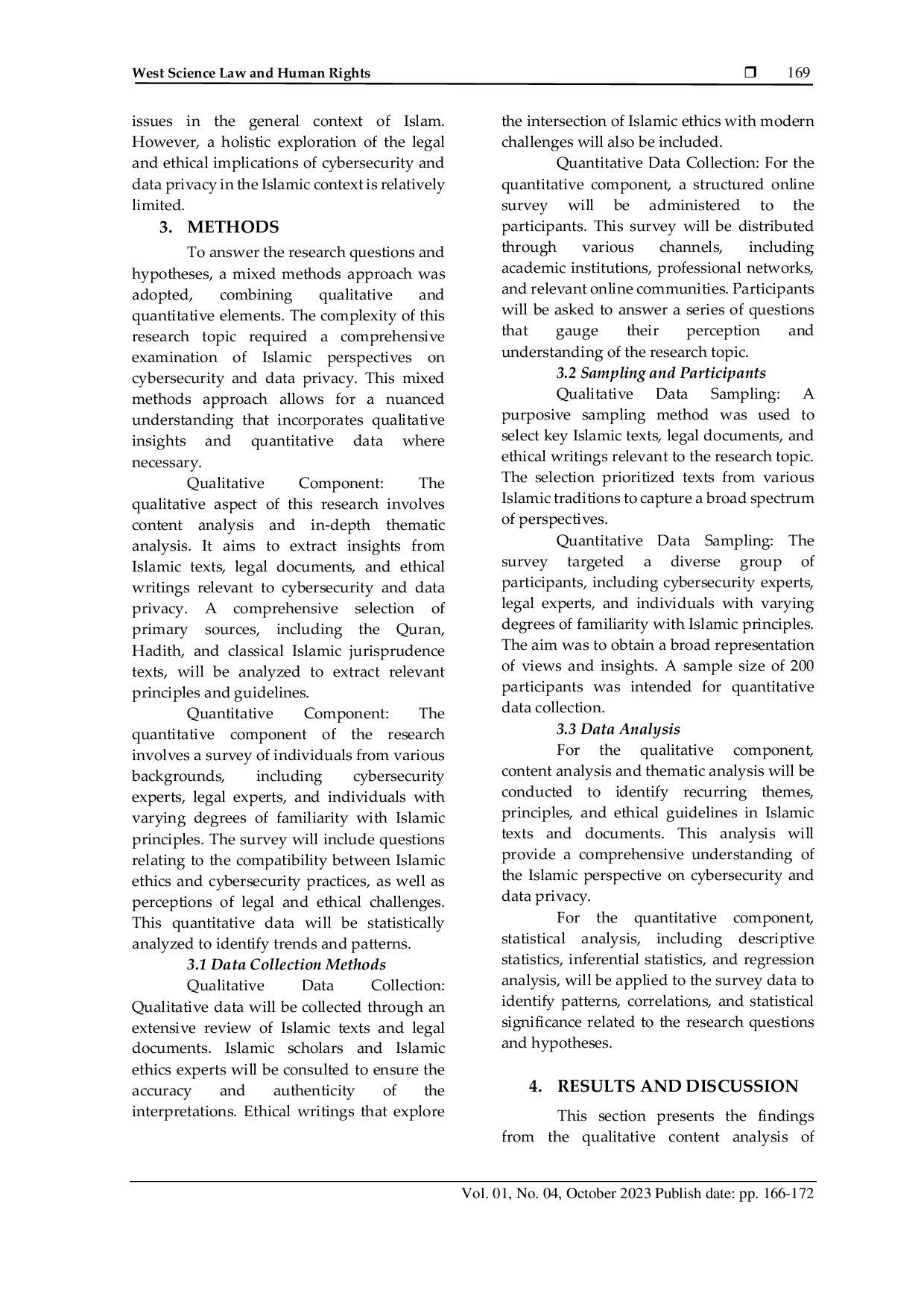 JURIS Islamic Perspectives on Cybersecurity and Data Privacy Legal and Ethical Implications