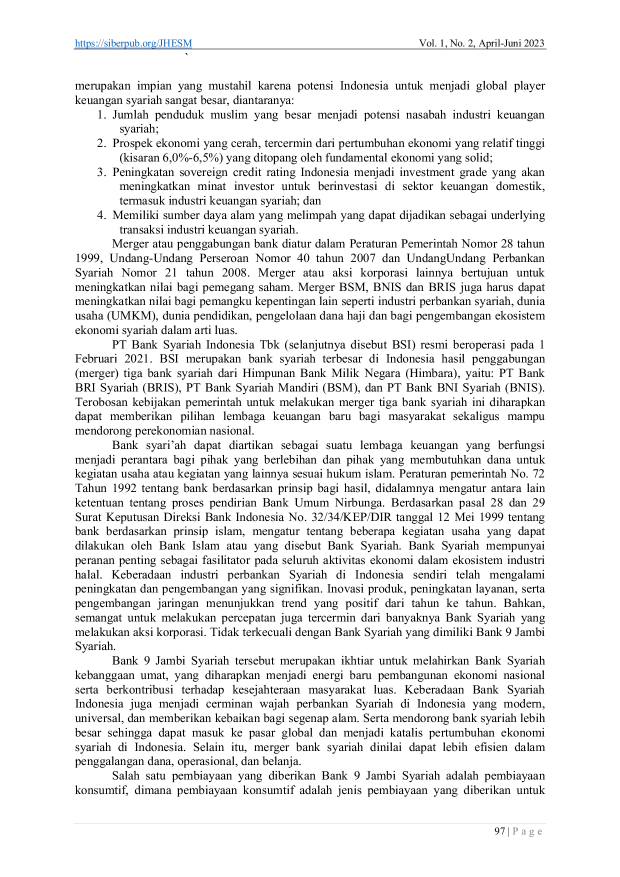 JURIS Pengaruh Persepsi Kelompok Referensi dan Gaya Hidup Terhadap Keputusan Nasabah Bank 9 Jambi Syari ah Kota Jambi