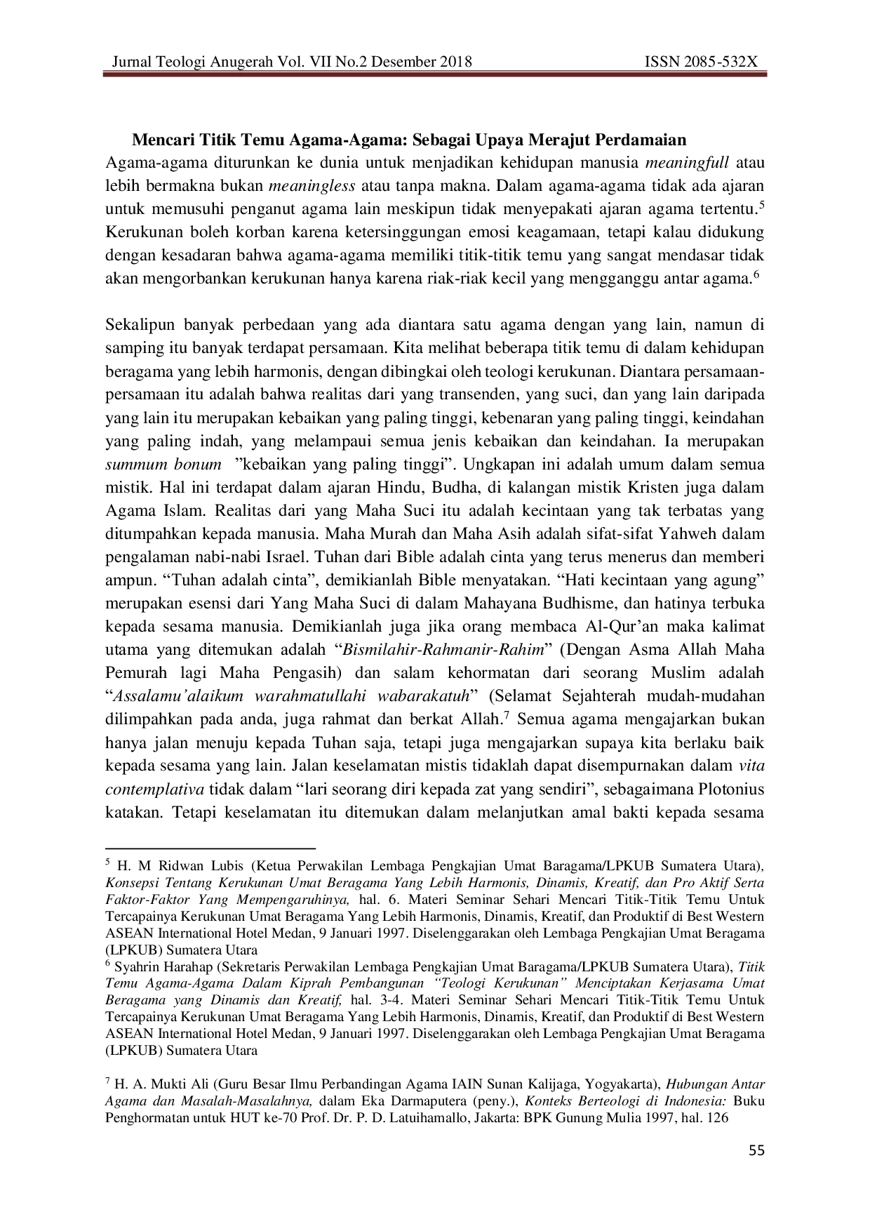 JURIS Peran Masyarakat Dalam Memperkuat Kebinekaan Dan Merajut Perdamaian