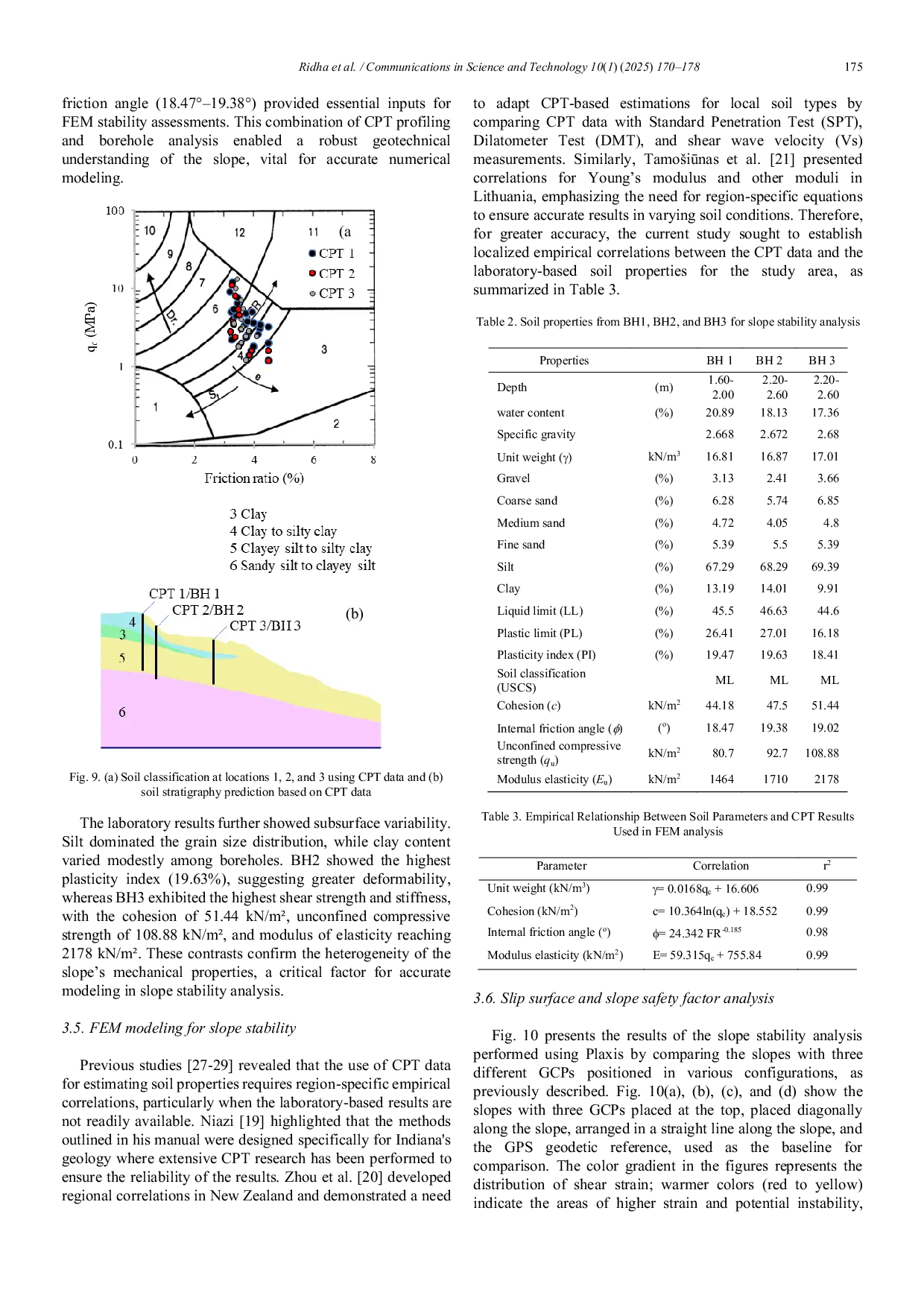 JURIS Optimizing ground control points for UAV photogrammetry A case study in slope stability mapping