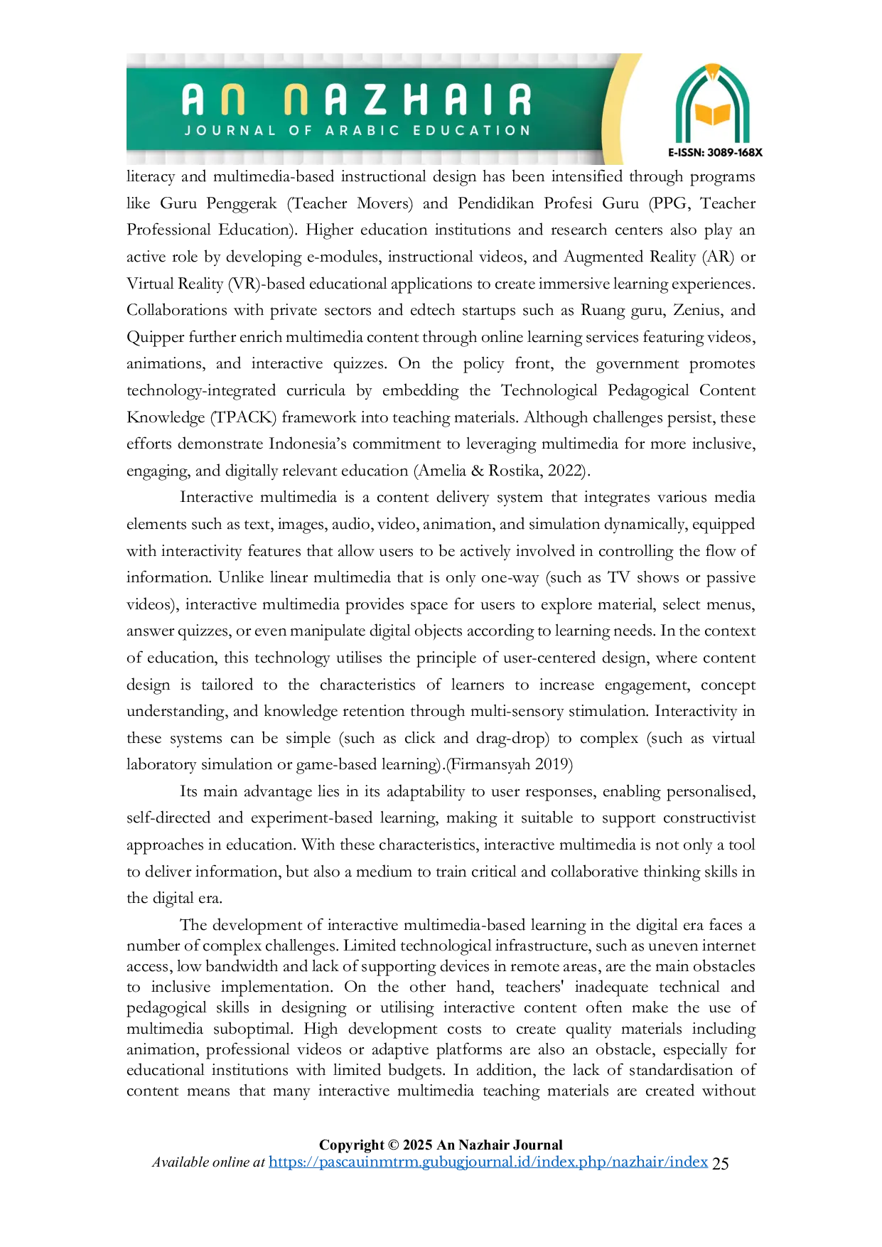 JURIS Interactive Multimedia as a Modern Instructional Solution in the Digital Era Arabic Language Edition