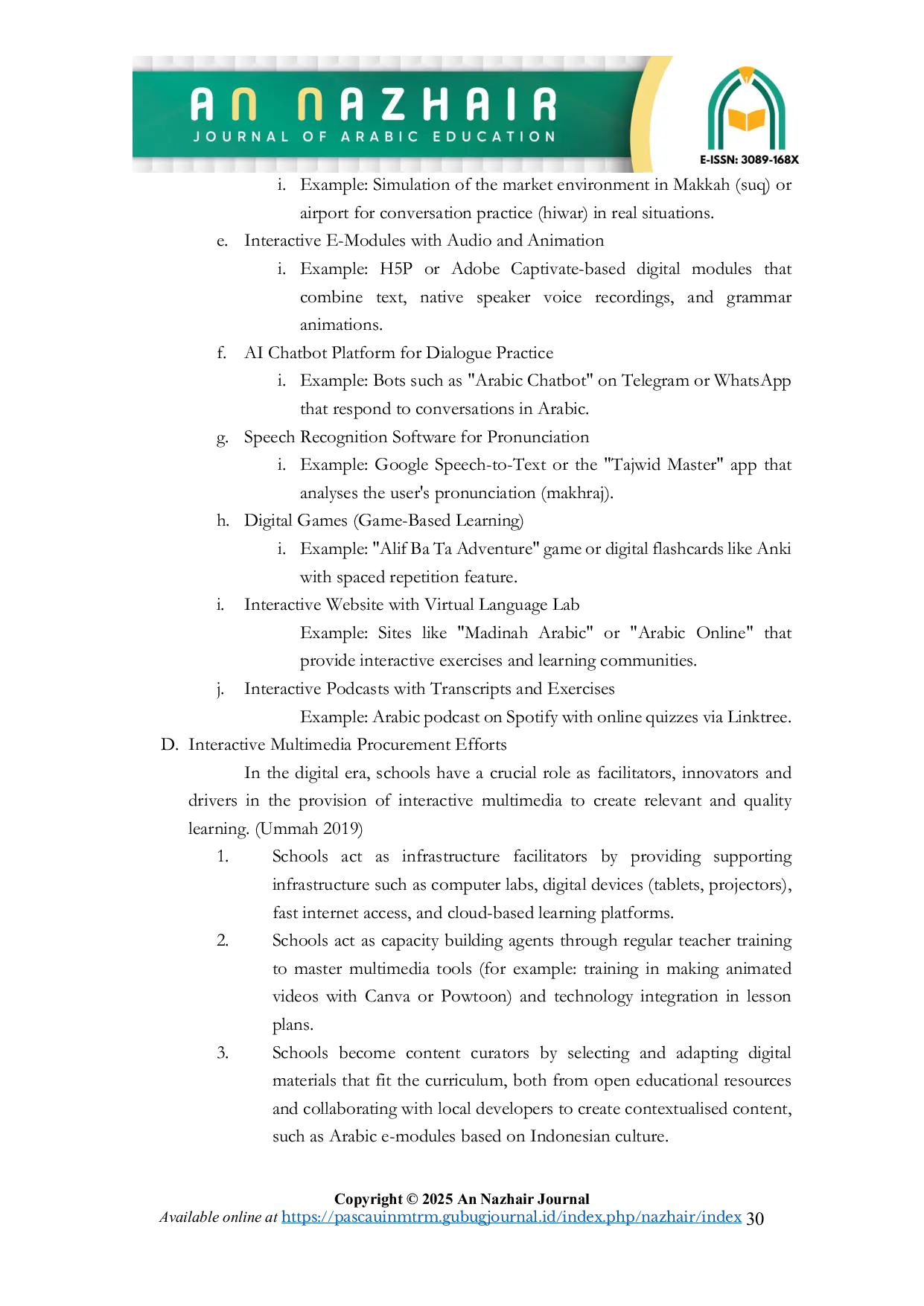 JURIS Interactive Multimedia as a Modern Instructional Solution in the Digital Era Arabic Language Edition