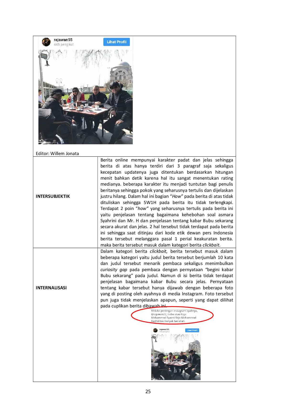 JURIS Fenomena Clickbait di Tribunnews Ditinjau dari Kode Etik Jurnalistik Indonesia Periode Maret 2018