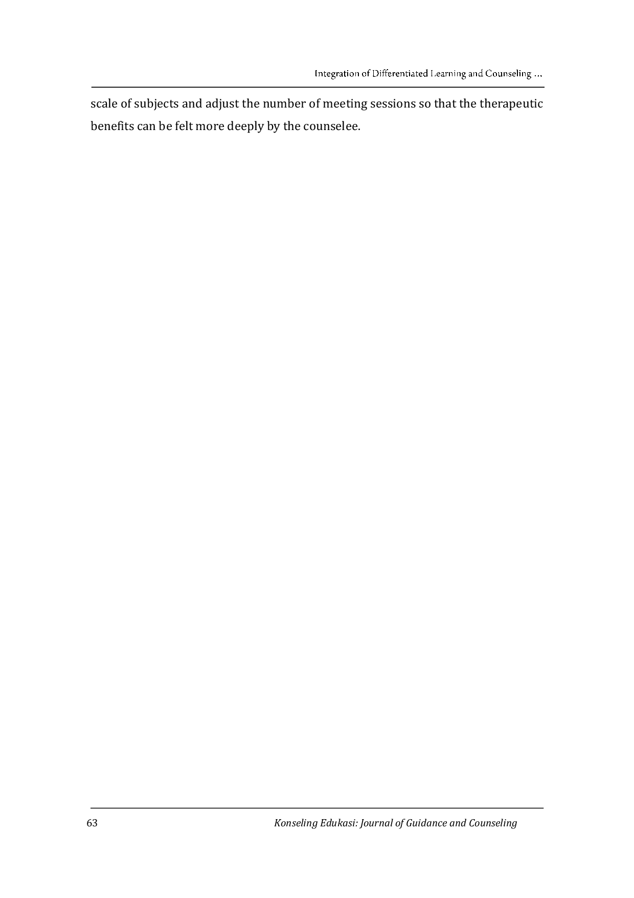 JURIS Integration of Differentiated Learning and Counseling Development of an ADDIE Based Module to Reduce Student Boredom