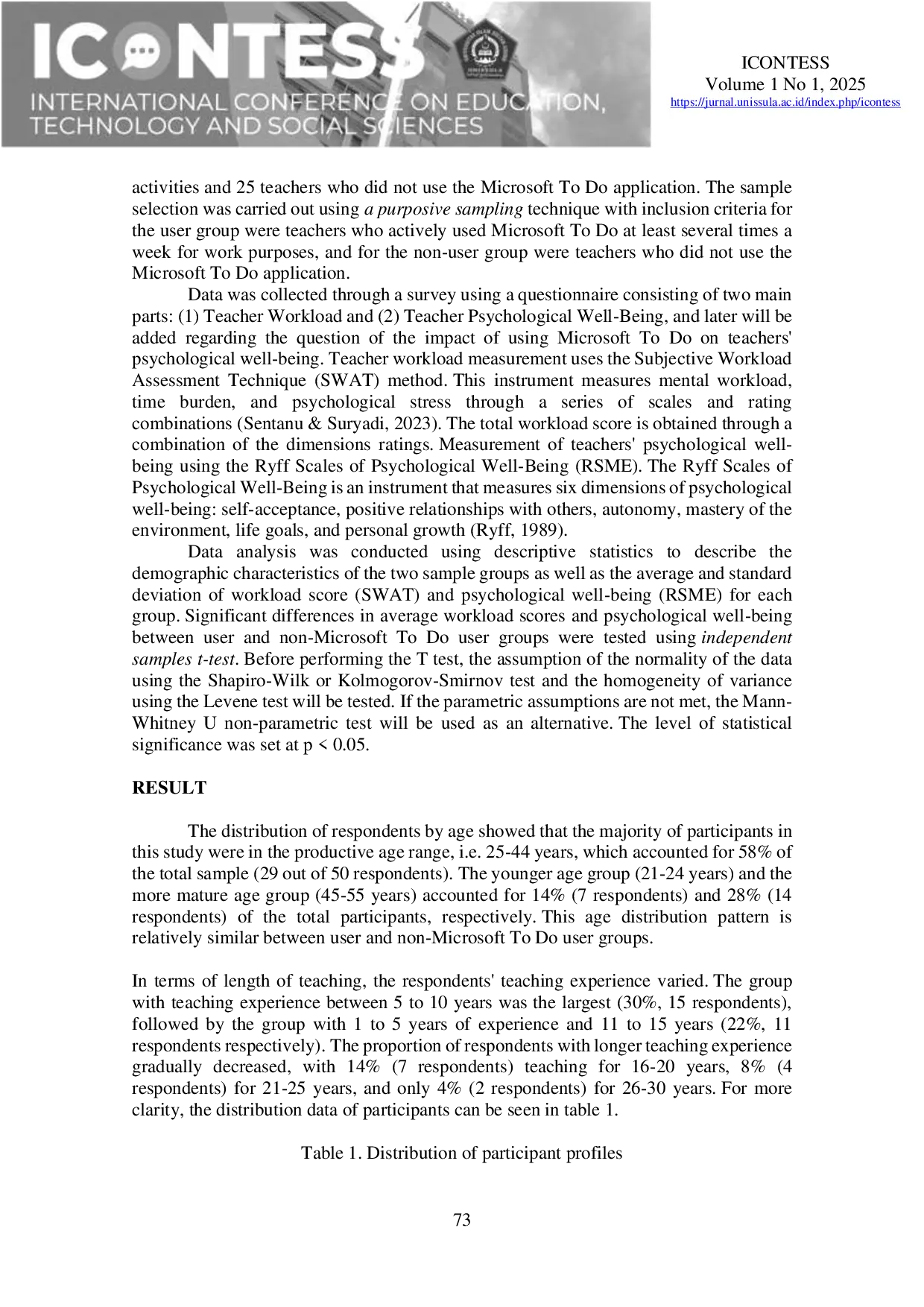 JURIS Analysis of Teachers Workload on Stress and Psychological Well Being in Elementary Schools