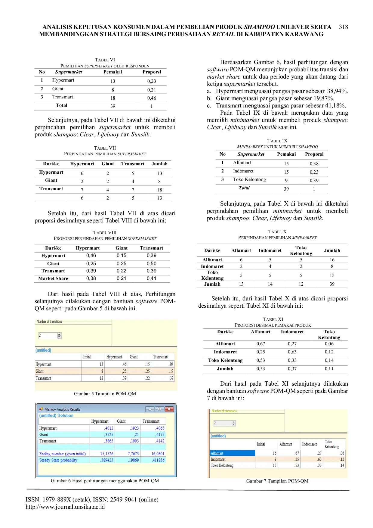 JURIS Analisis Keputusan Konsumen Dalam Pembelian Produk Shampoo Unilever Serta Membandingkan Strategi Bersaing Perusahaan Retail Di Kabupaten Karawang