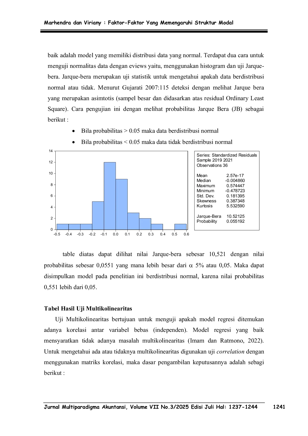 JURIS Faktor Faktor Yang Memengaruhi Struktur Modal