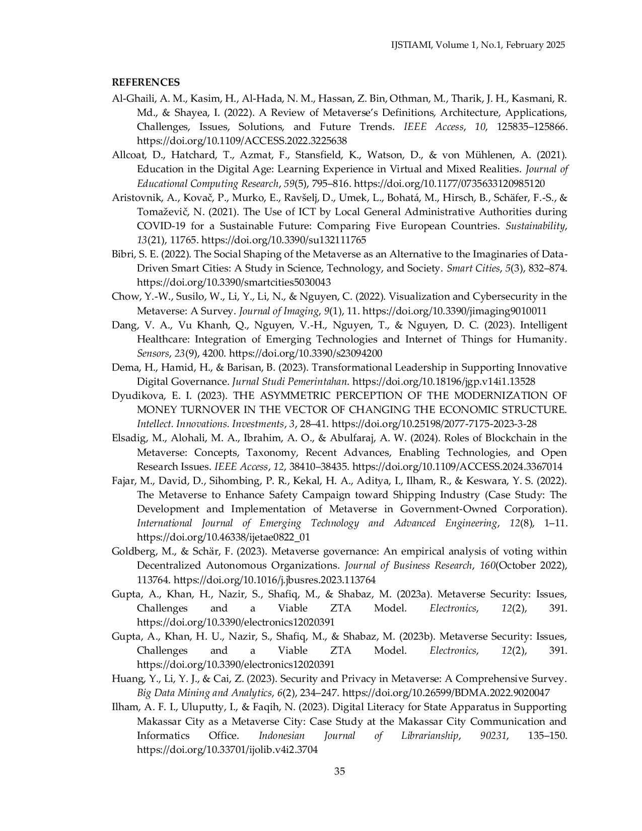 JURIS E Government and the Metaverse Opportunities Challenges and Digital Innovations