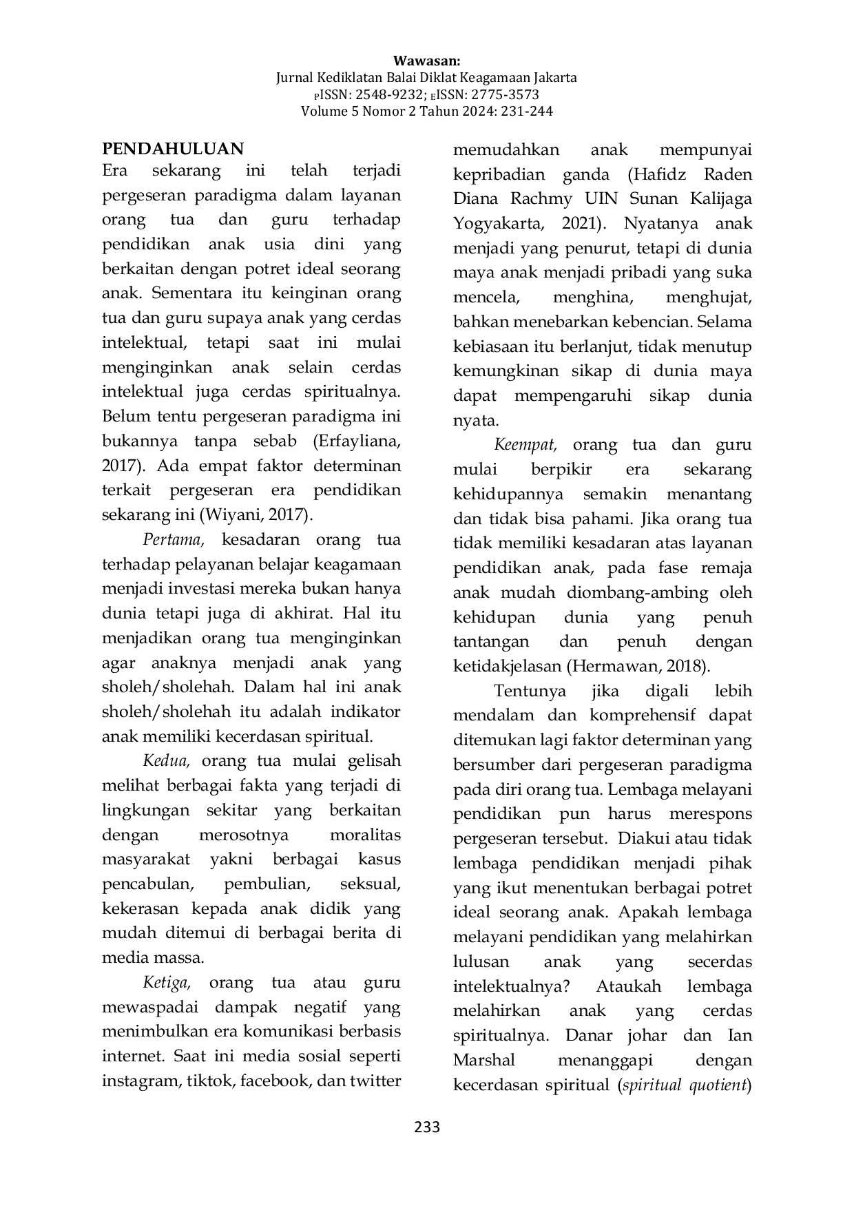 JURIS Program Layanan Belajar Keagamaan dalam Meningkatkan Spiritualitas Anak Sejak Dini