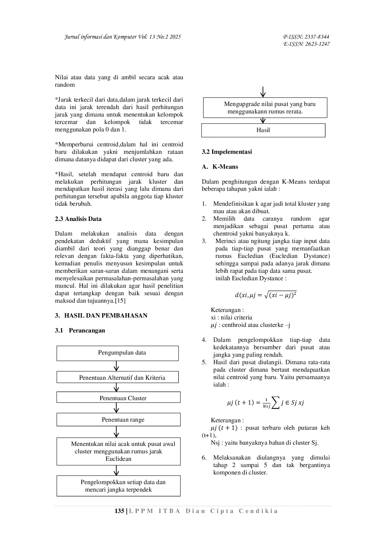 JURIS Sistem Pendukung Keputusan Mengukur Pencemaran Udara Dengan Metode K Means