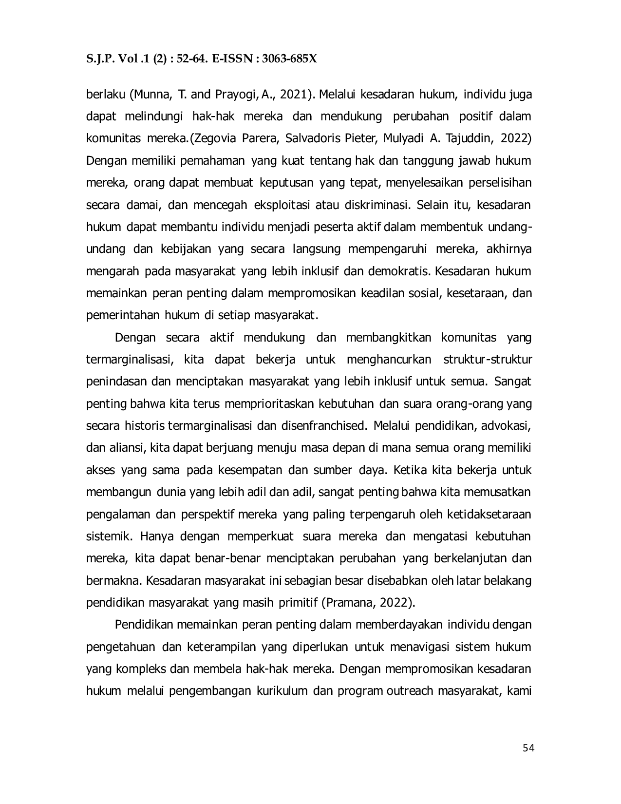 JURIS Penguatan Kesadaran Hukum Masyarakat Kampung Kuper Melalui Program Edukasi Dan Pelatihan Hukum