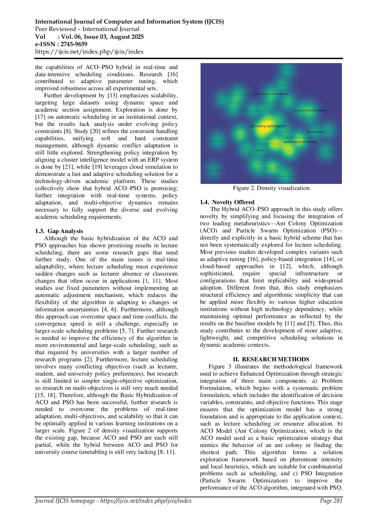 JURIS Swarm Intelligence Framework using Hybrid ACO PSO for Lecture Scheduling in Higher Education