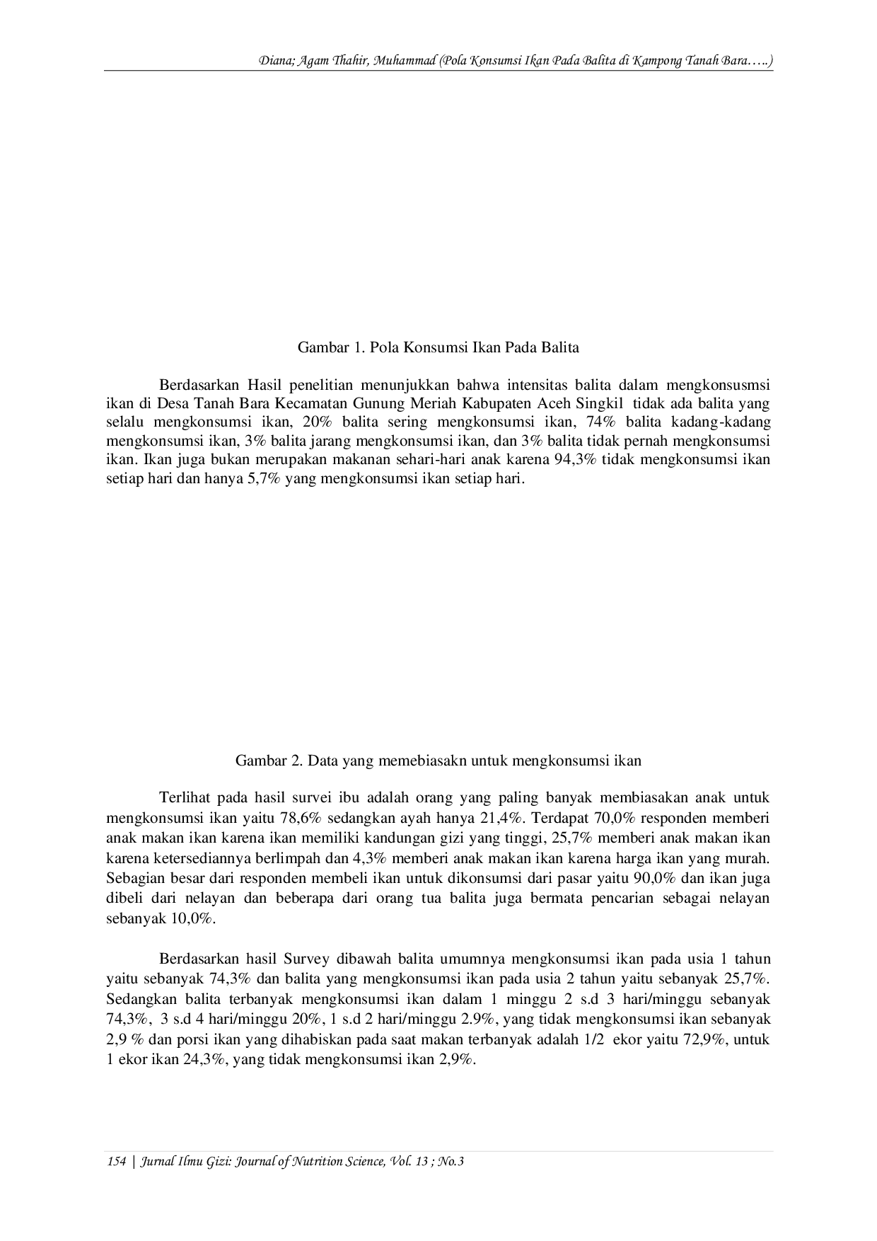 JURIS Pola Konsumsi Ikan Pada Balita di Kampong Tanah Bara Kecamatan Gunung Meriah Kabupaten Aceh Singkil