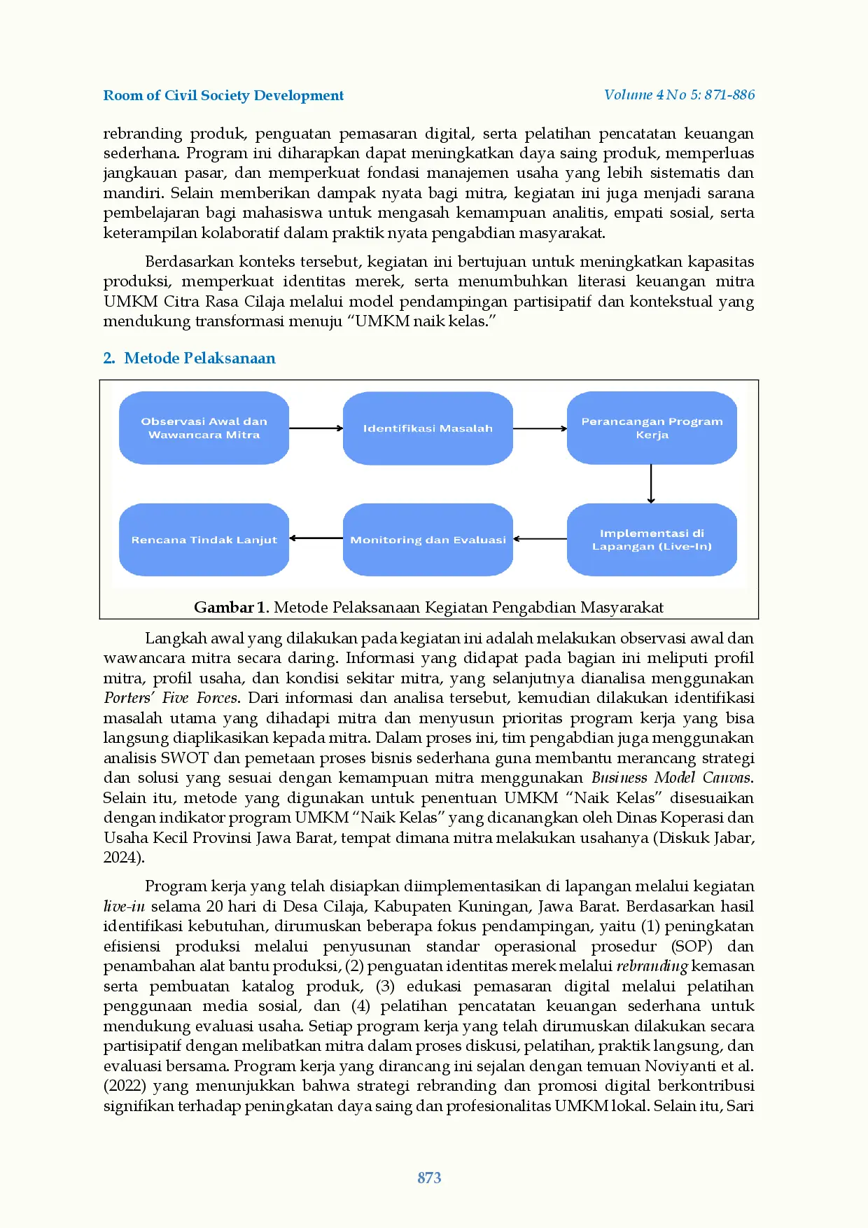juris Menuju UMKM Naik Kelas di Desa Cilaja Penguatan Produksi Branding dan Keuangan pada Usaha Citra Rasa Cilaja