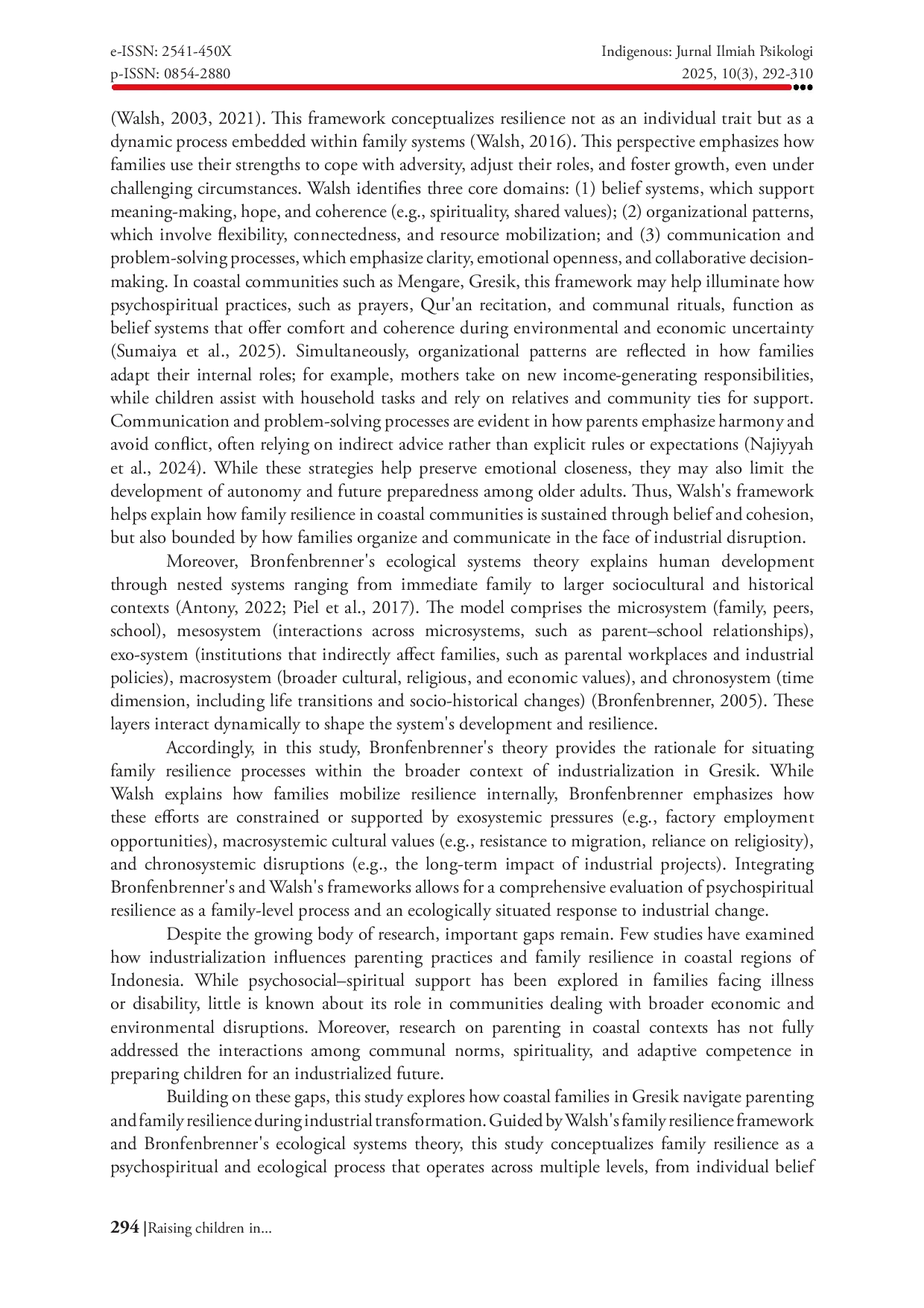 JURIS Raising Children in Times of Change Parenting and Resilience in an Indus trializing Coastal Community