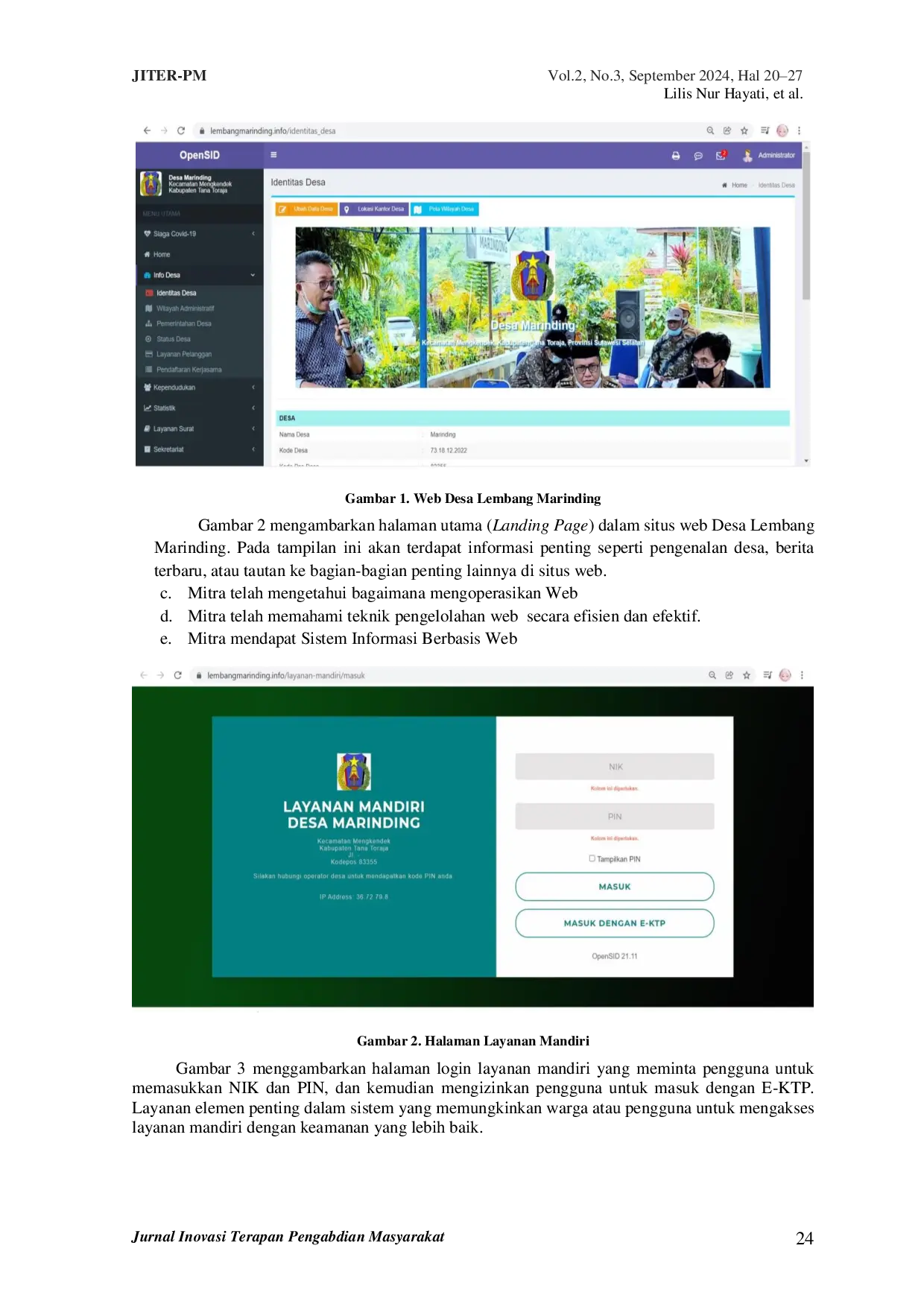 JURIS Implementasi Website Inventarisasi Aset Desa Pada Lembang Marinding Desa Kandora Kecamatan Mangkendek Implementasi Website Inventarisasi Aset Desa Pada Lembang Marinding Desa Kandora Kecamatan Mangke