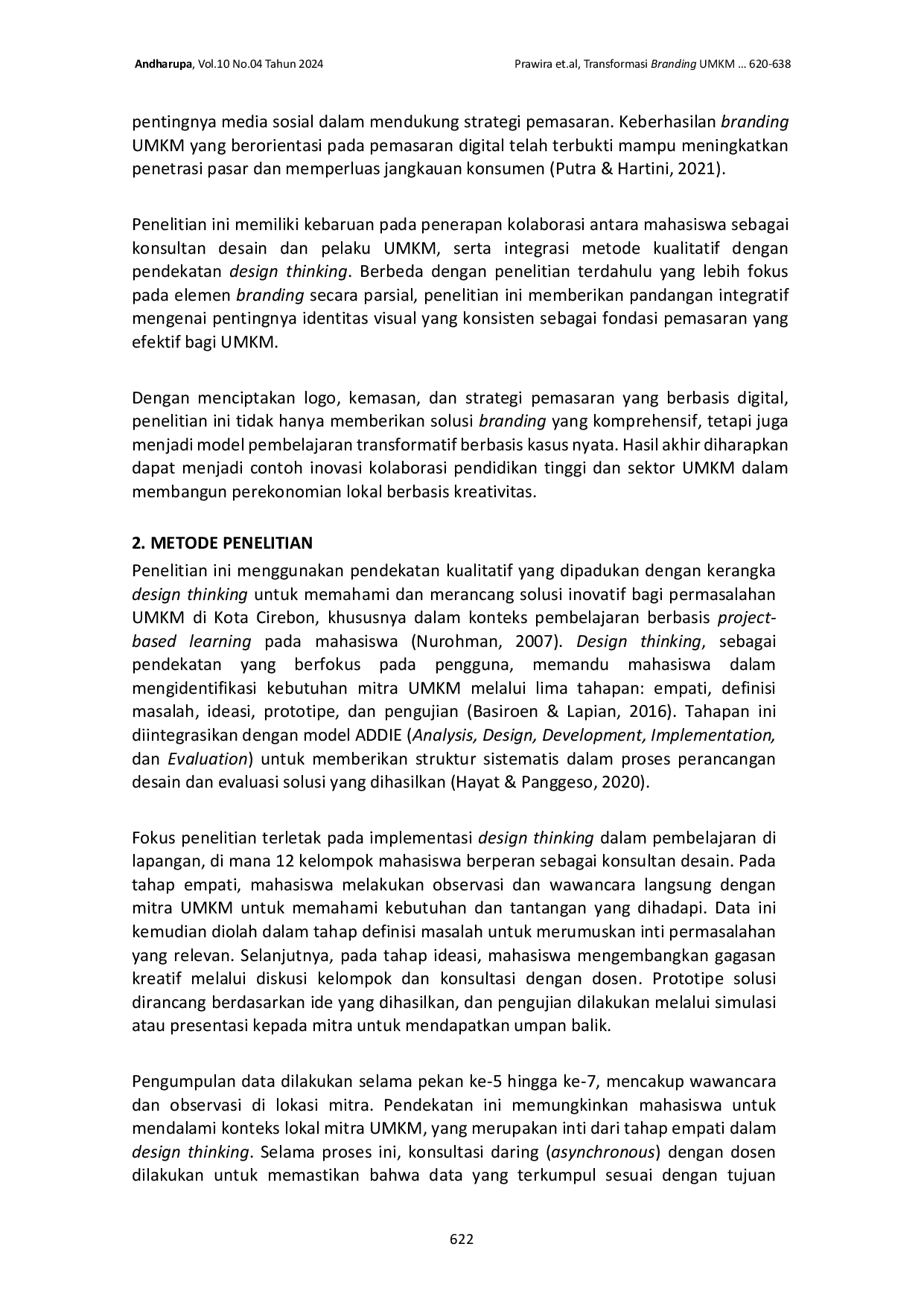 JURIS Transformasi Branding UMKM Tradisional di Era Digital Studi Kasus Rebranding Cap Dua Putri Menjadi Cirebites