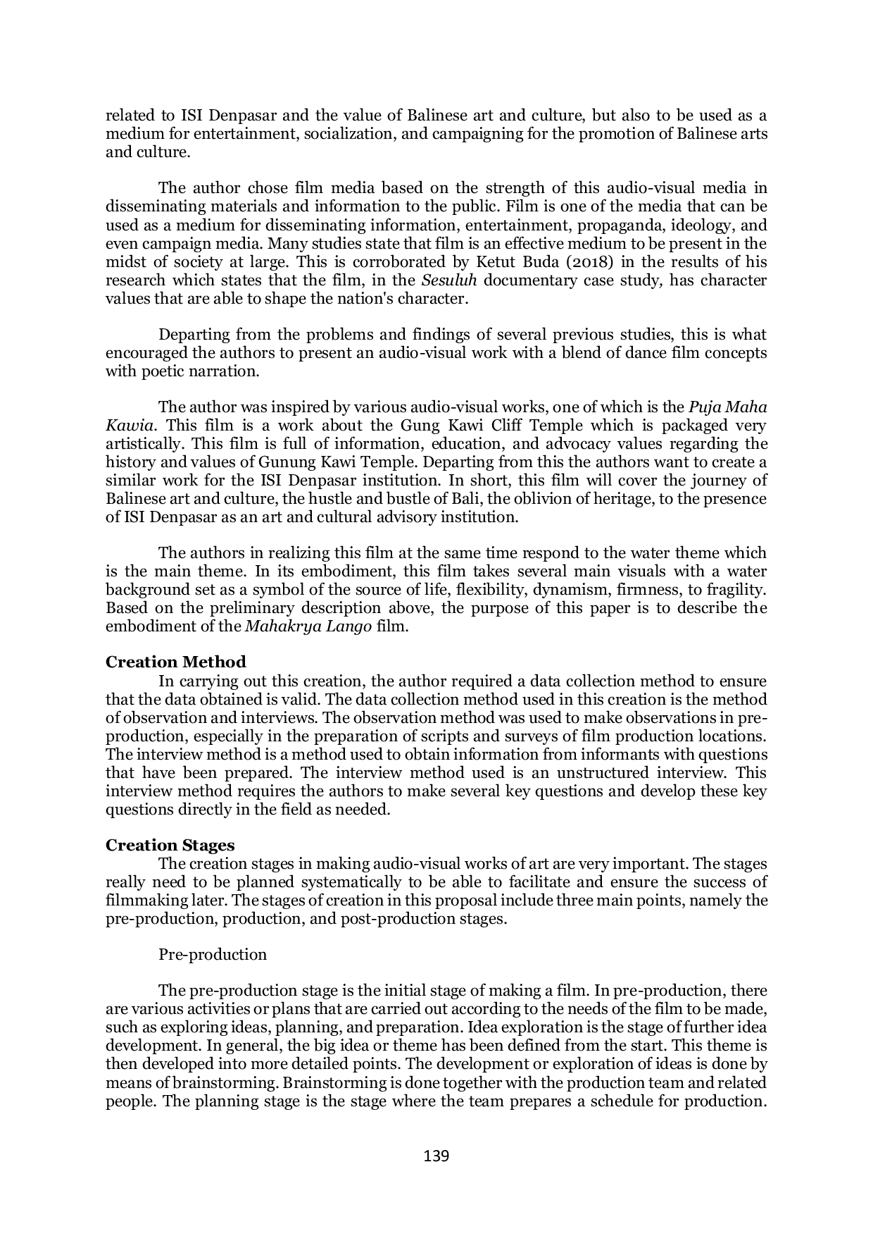 JURIS The Embodiment of Mahakrya Lango Film