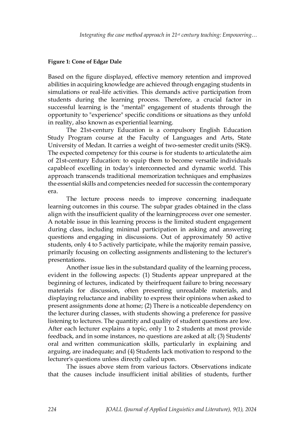 JURIS Integrating the case method approach in 21st century teaching Empowering the development of effective and innovative teaching instruments