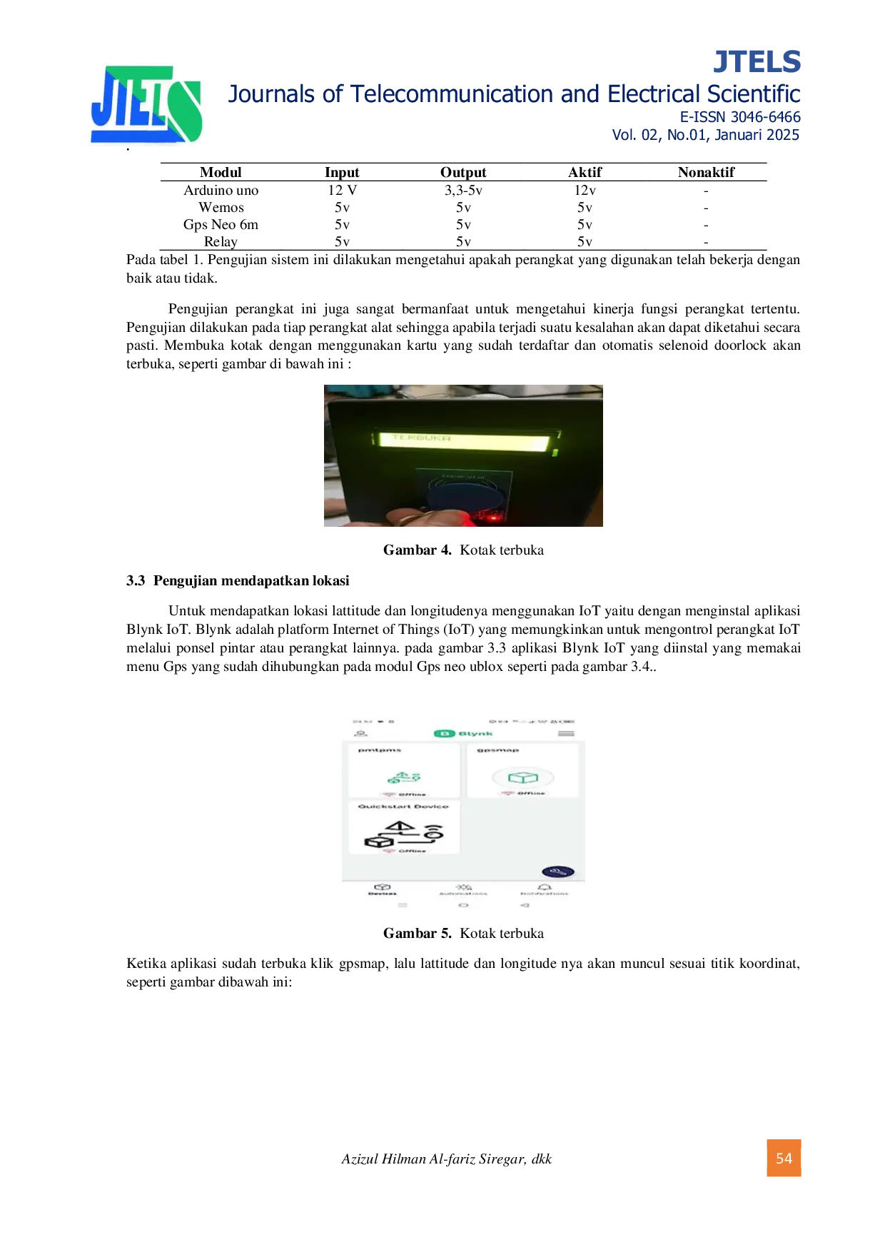 JURIS Desain Pengaman Kotak Amal Masjid Berbasis Arduino Uno Menggunakan GPS Dan IoT