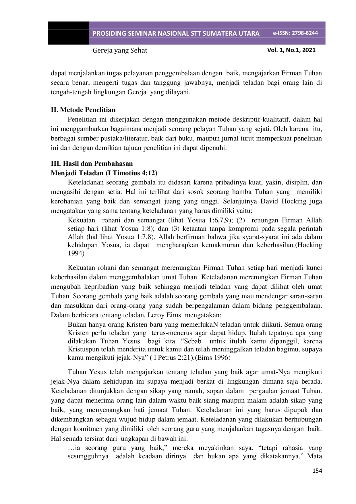 JURIS Menjadi Pelayan Tuhan yang Sesungguhnya