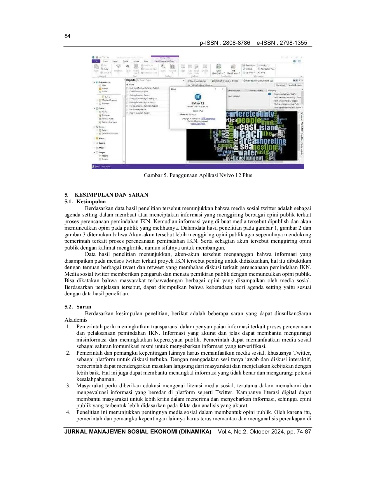 JURIS Opini Publik Berdasarkan Teori Agenda Setting Pada Proses Perencanaan Pemindahan IKN