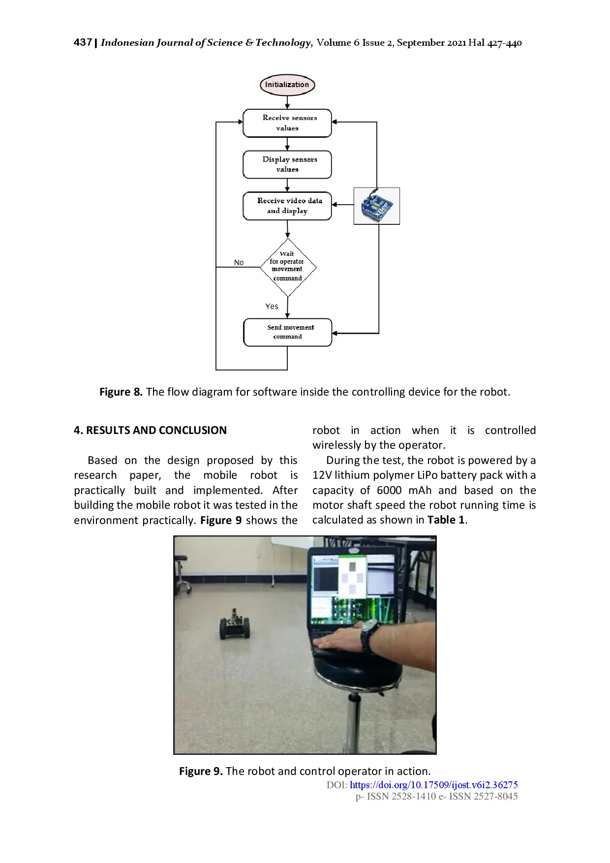 juris Embedded Design and Implementation of Mobile Robot for Surveillance Applications