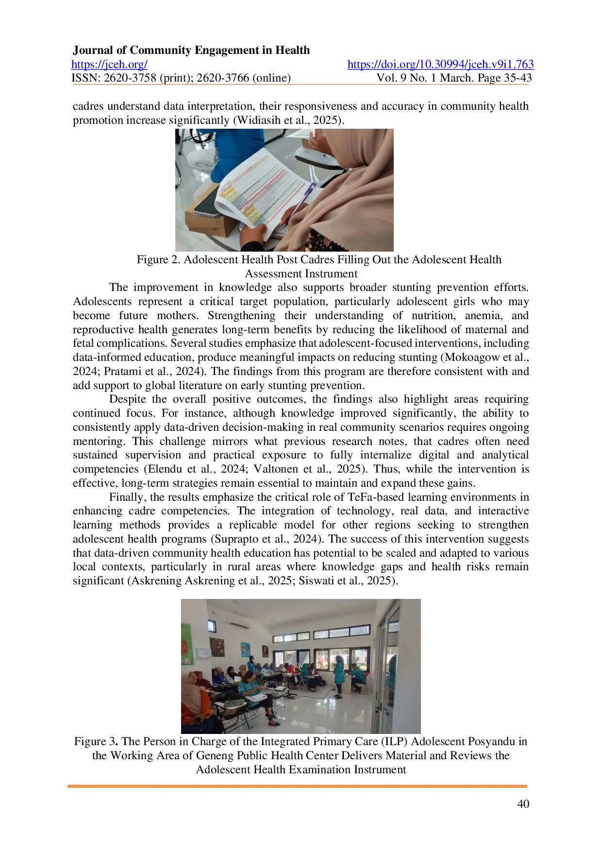 JURIS Data Driven Health Education for Adolescent Reproductive Readiness in Stunting Prevention at the TeFa Laboratory of PSDKU MIK Ngawi