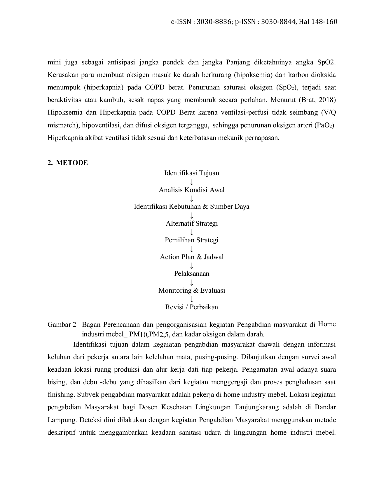 JURIS Deteksi Dini Penyakit Akibat Kerja Impak Paparan Debu PM 10 Dan PM2 5 Di Home Industri Meubel Dengan Oksimeter