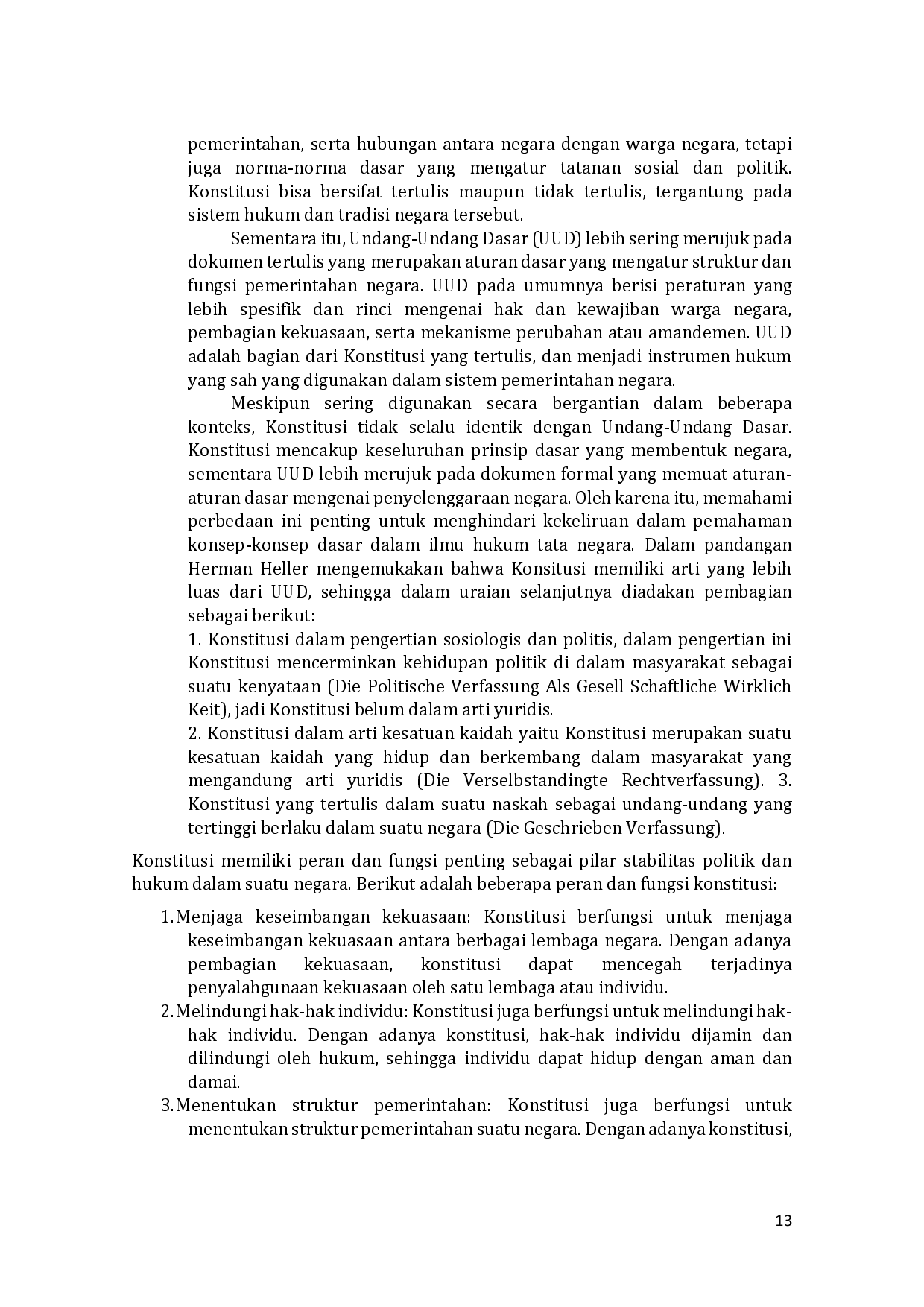 juris Peran dan Fungsi Konstitusi Sebagai Pilar Stabilitas Politik dan Hukum