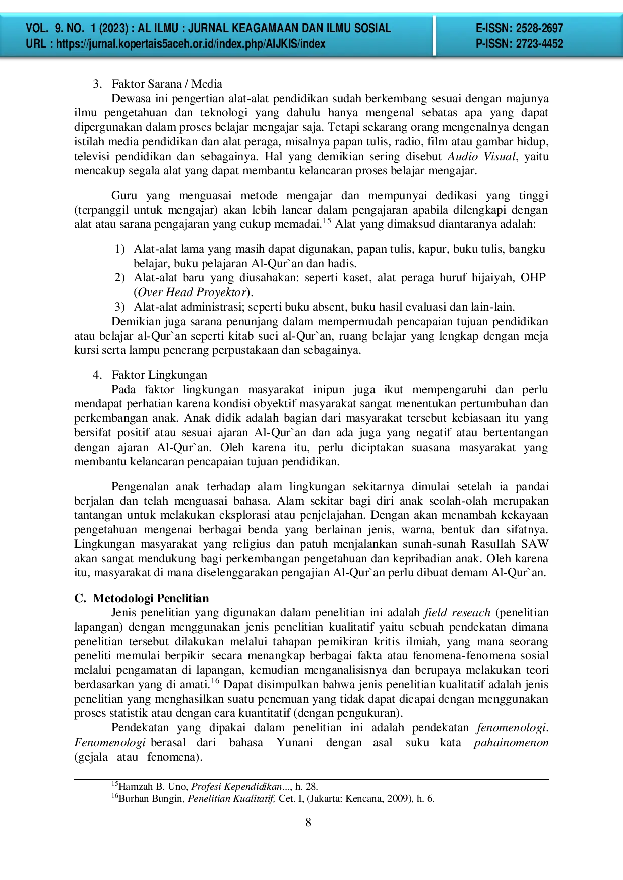 JURIS Upaya Teungku Dayah Dalam Meningkatkan Kemampuan Membaca Al Qur an Santri Baru Dayah Ihdal Ulum Al Aziziyah