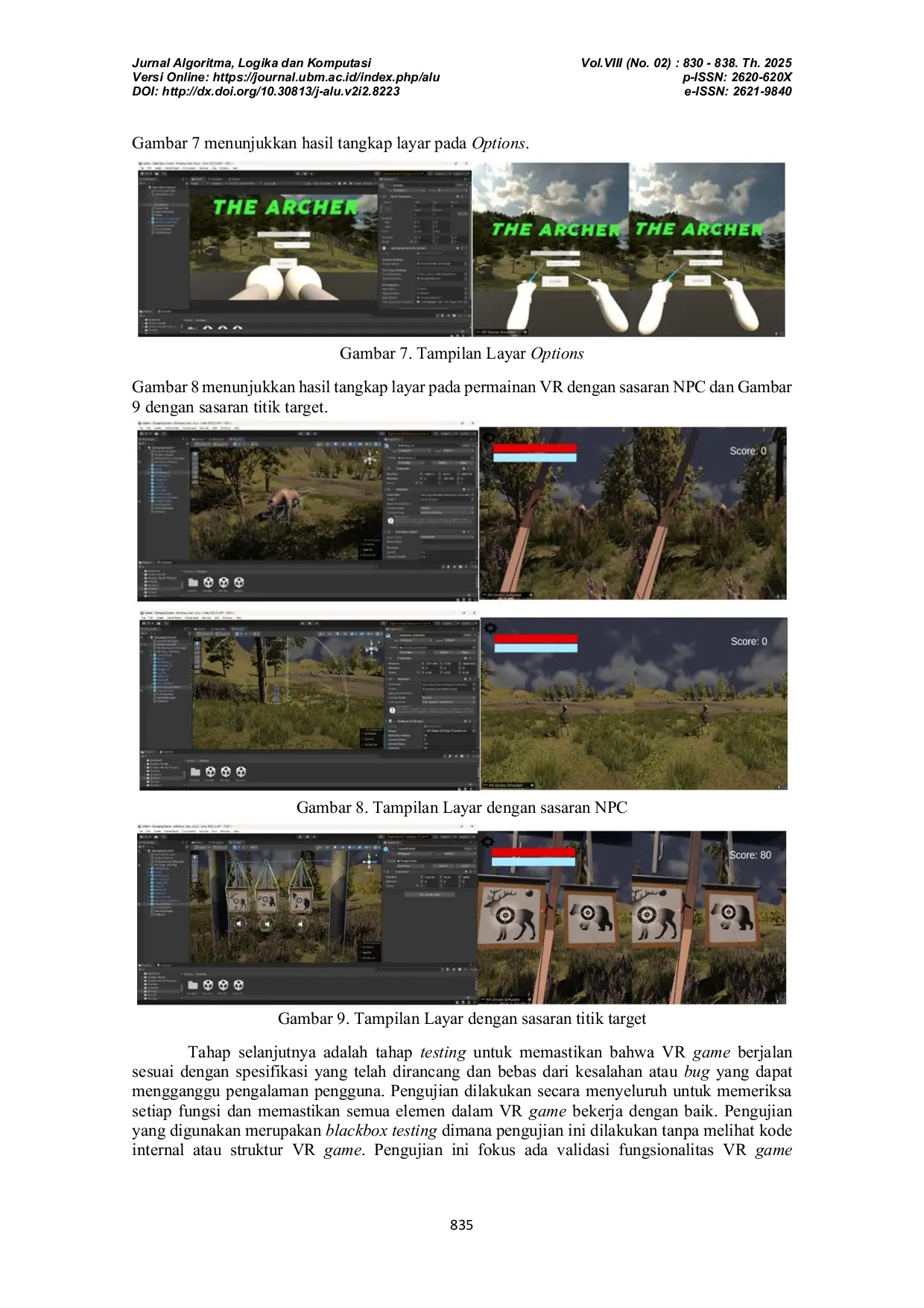 JURIS Penerapan Multimedia Development Life Cycle dalam Model Pengembangan Permainan VR The Archer