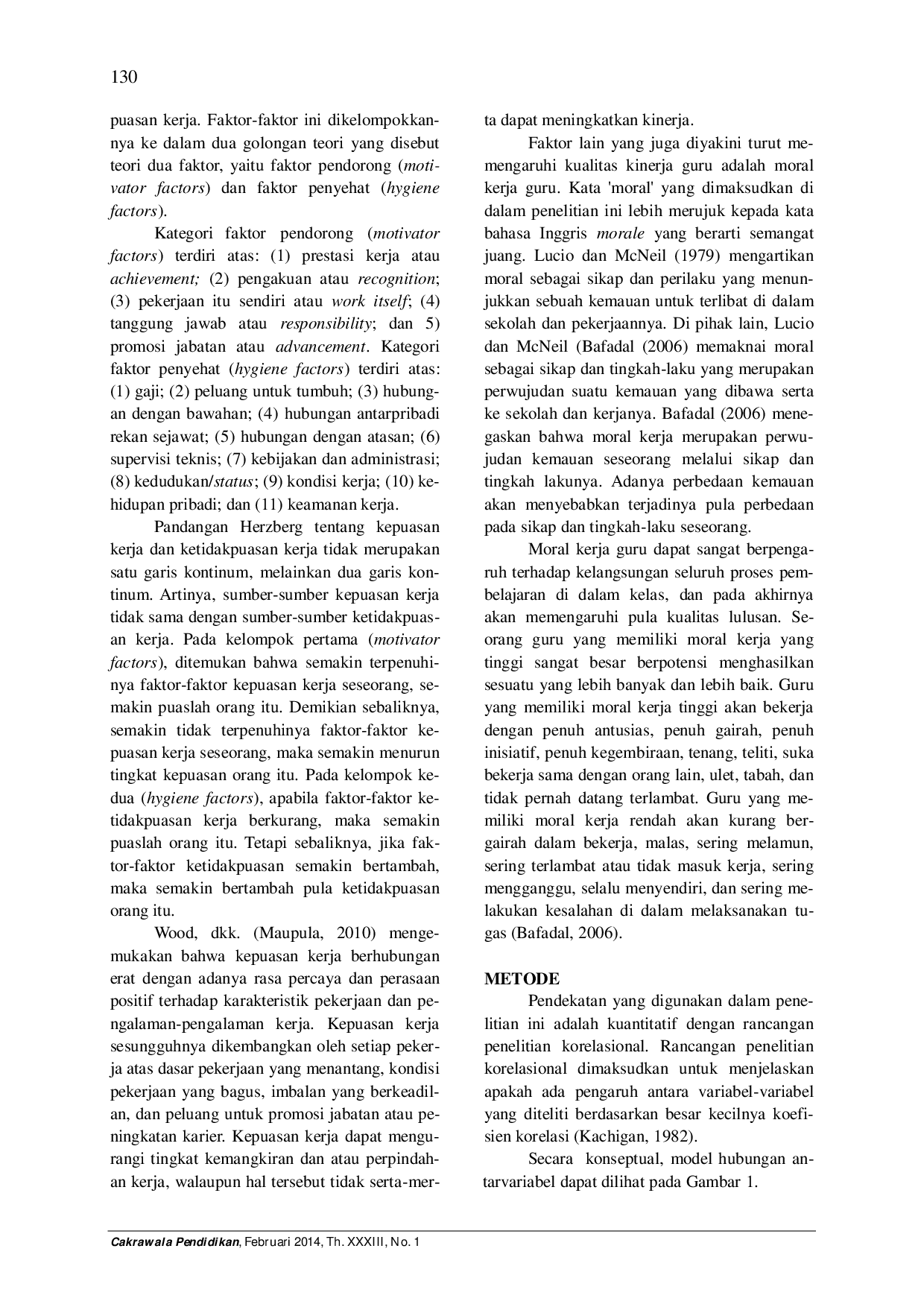 juris Pengaruh Kepemimpinan Transformasional Kepala Sekolah Moral Kerja Guru dan Kepuasan Kerja Terhadap Kinerja Guru Sdn di Kota Merauke