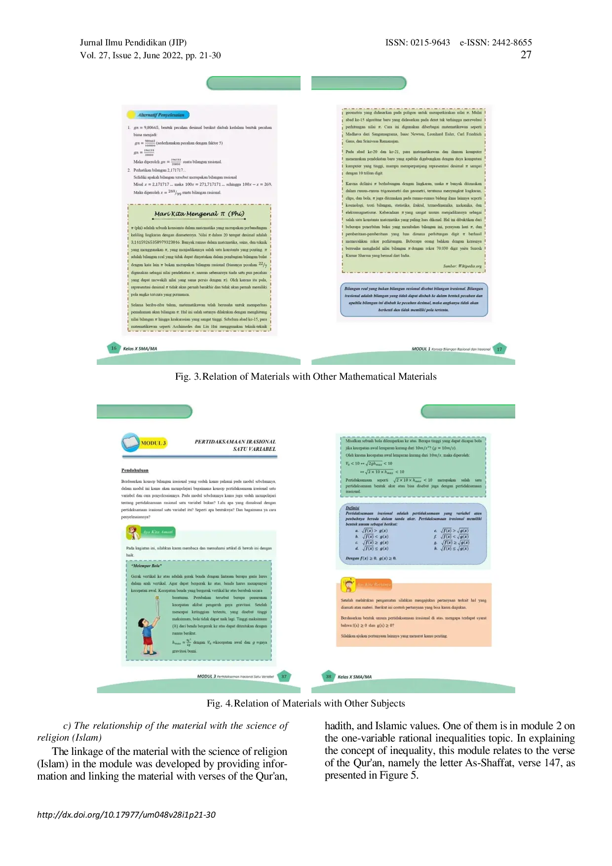 JURIS Integration Interconnection with a Scientific Approach on the Rational and Irrational Inequality of One Variable Module