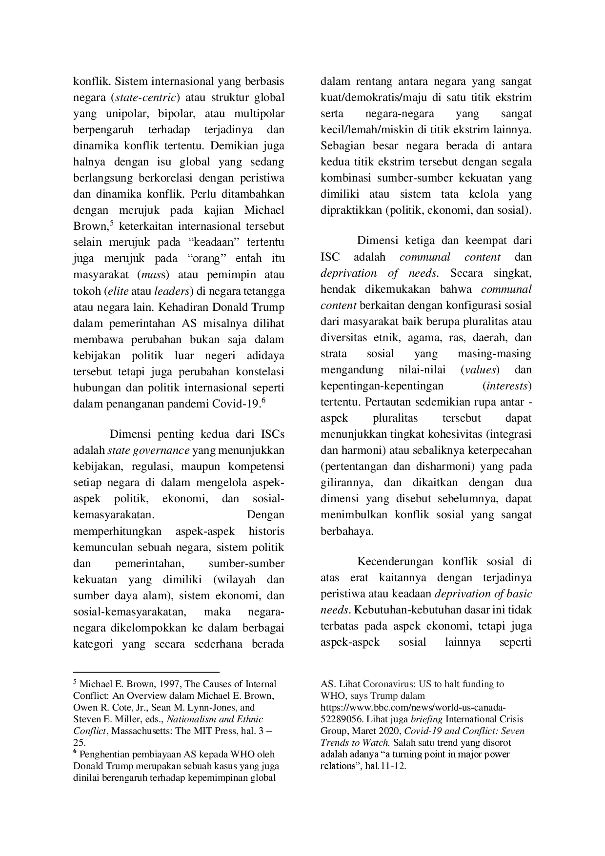 juris Covid 19 Mengubah Lanskap Konflik Global